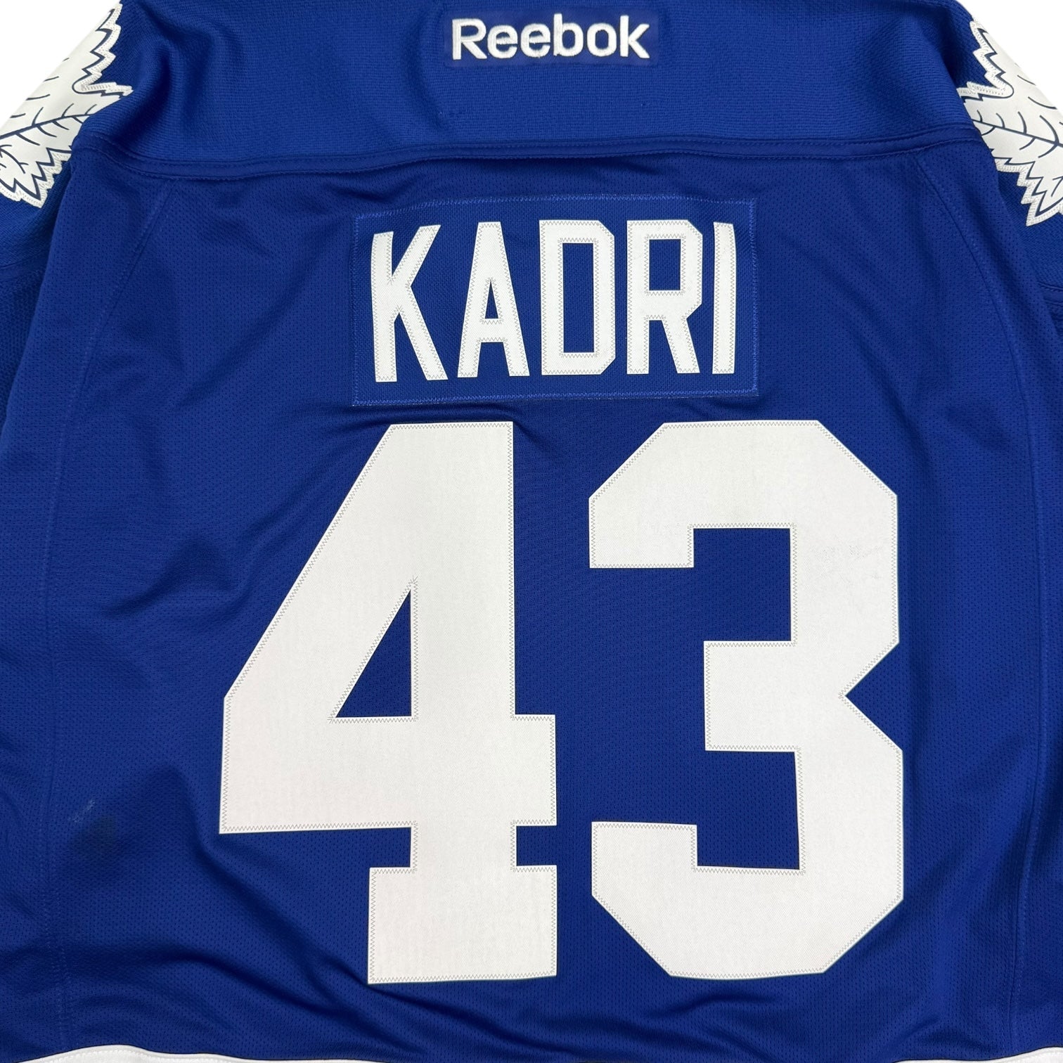 Vintage Reebok Toronto Maple Leafs Nazem Kadri Home Jersey Blue