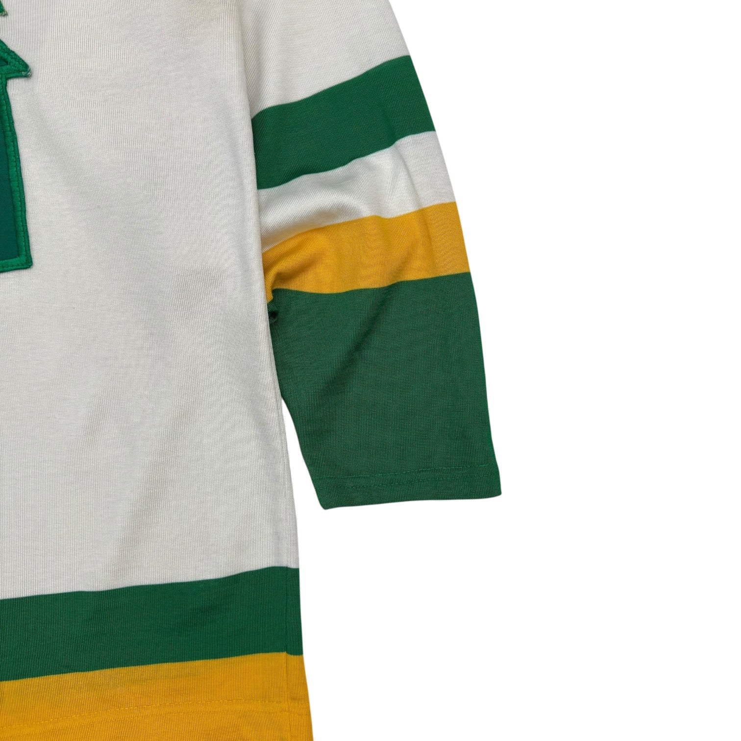 Vintage Sandow Minnesota North Stars Away Jersey White/Green