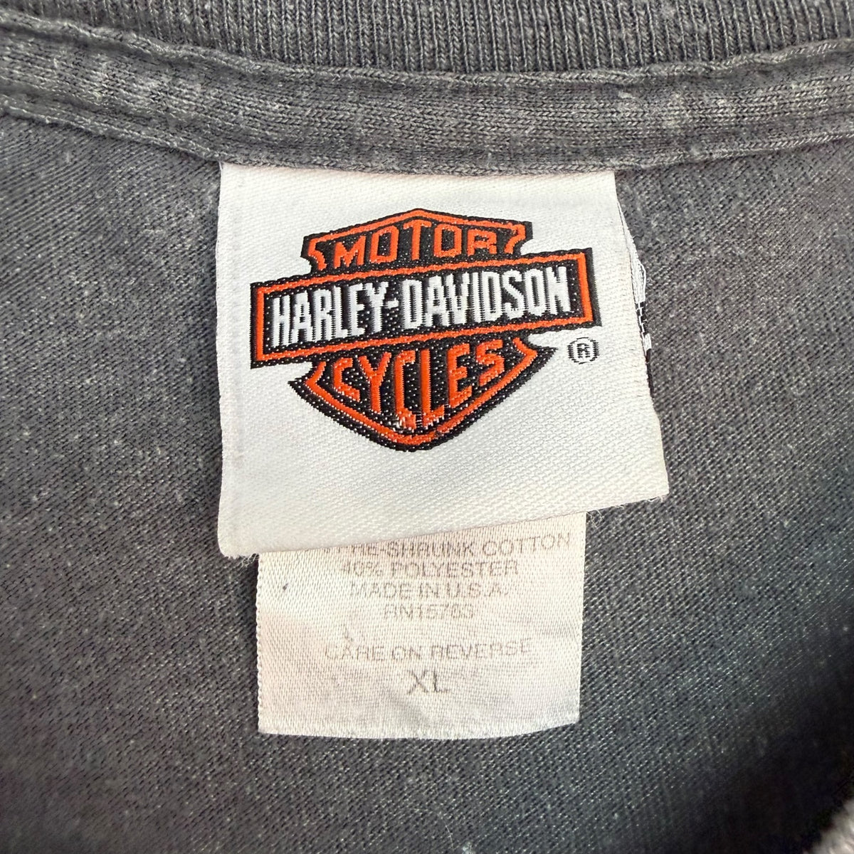 Vintage Harley Davidson Of Anaheim L/S Tee Grey