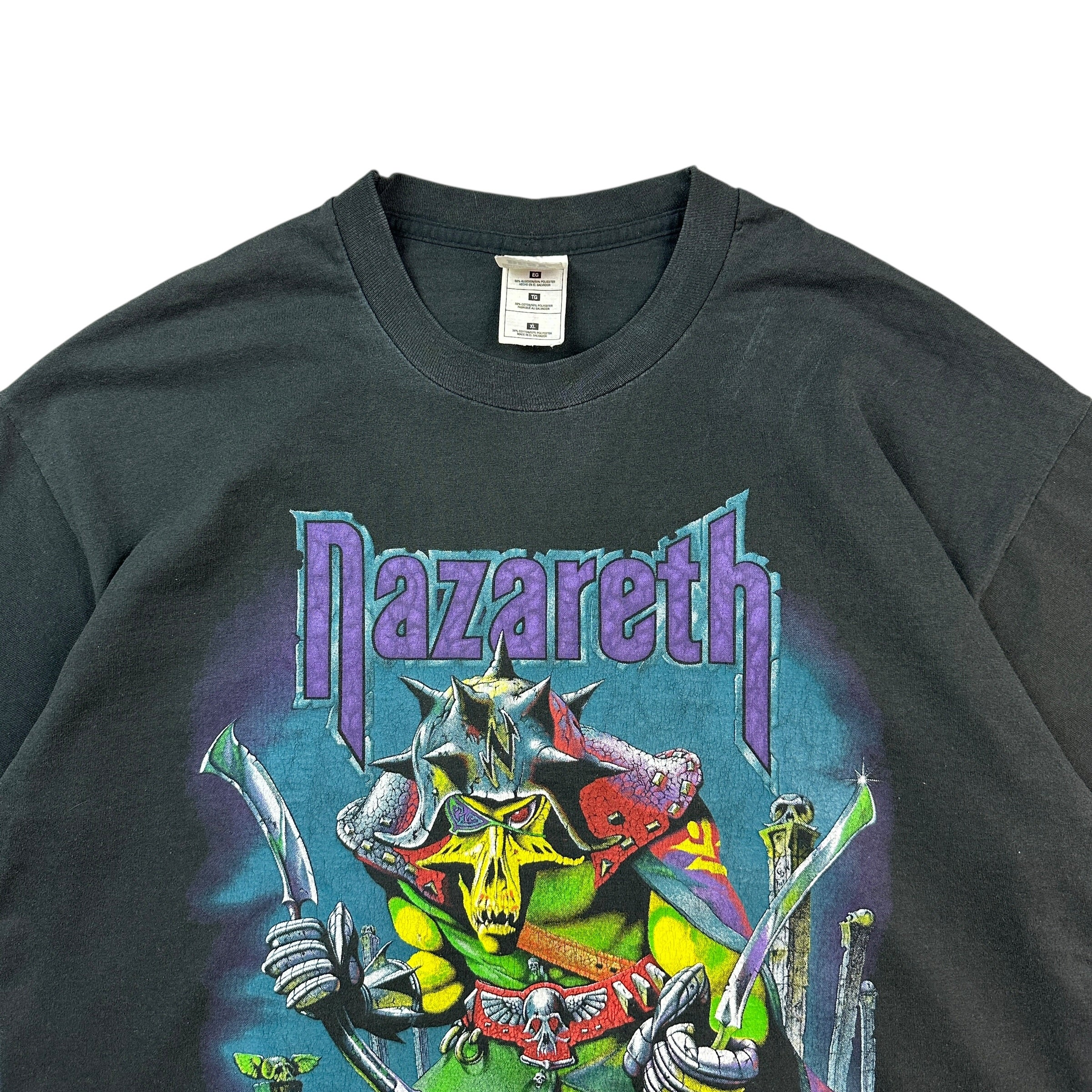 Vintage Nazareth No Mean City Tour Tee Black