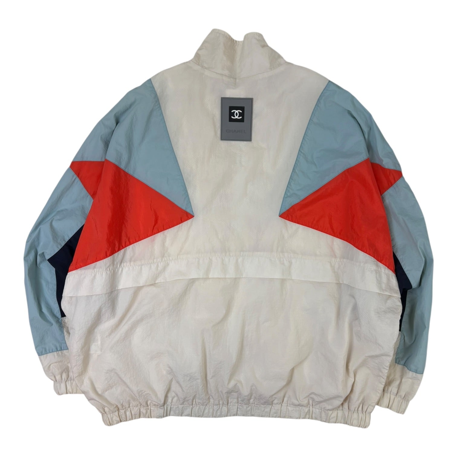 Vintage Chanel Sport Nylon Windbreaker White