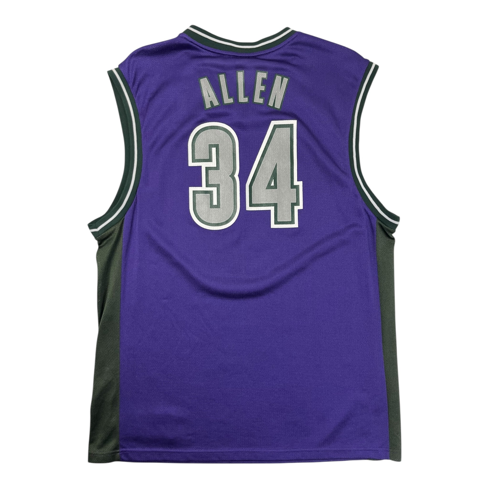 Milwaukee Bucks Reebok Ray Allen Road Jersey