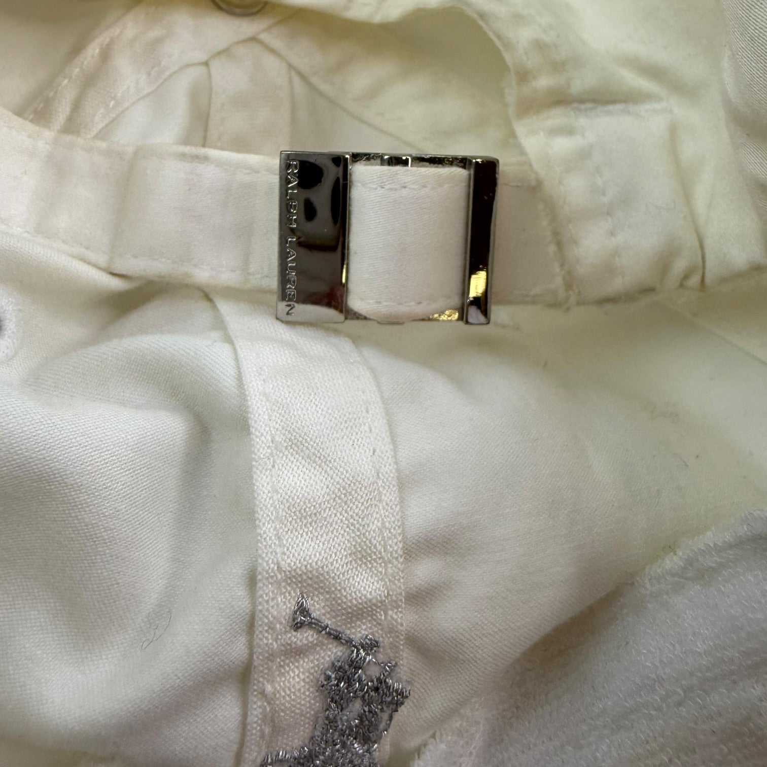Vintage Ralph Lauren Golf Hat White