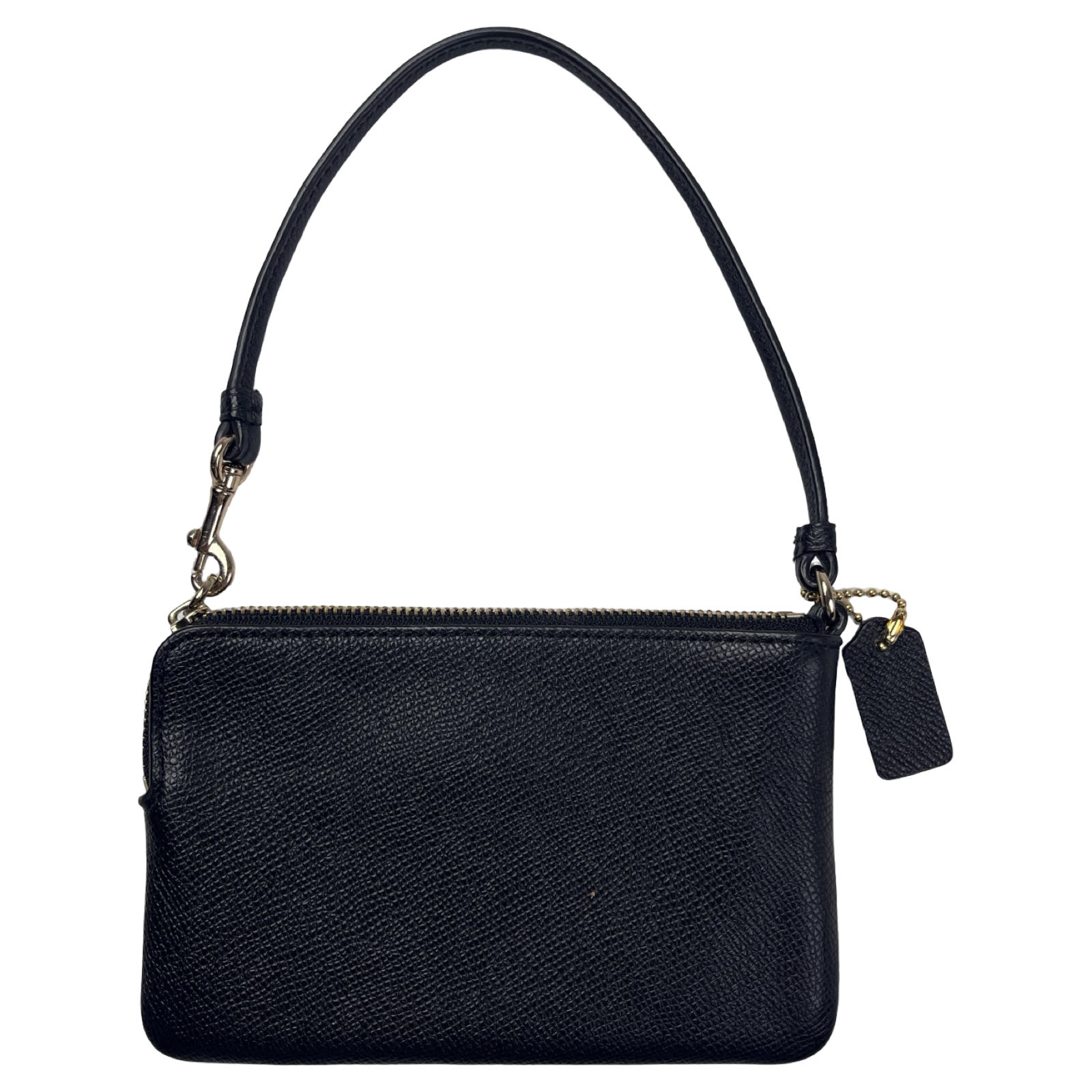 (W) Y2K Coach Nolita 19 Wristlet Black