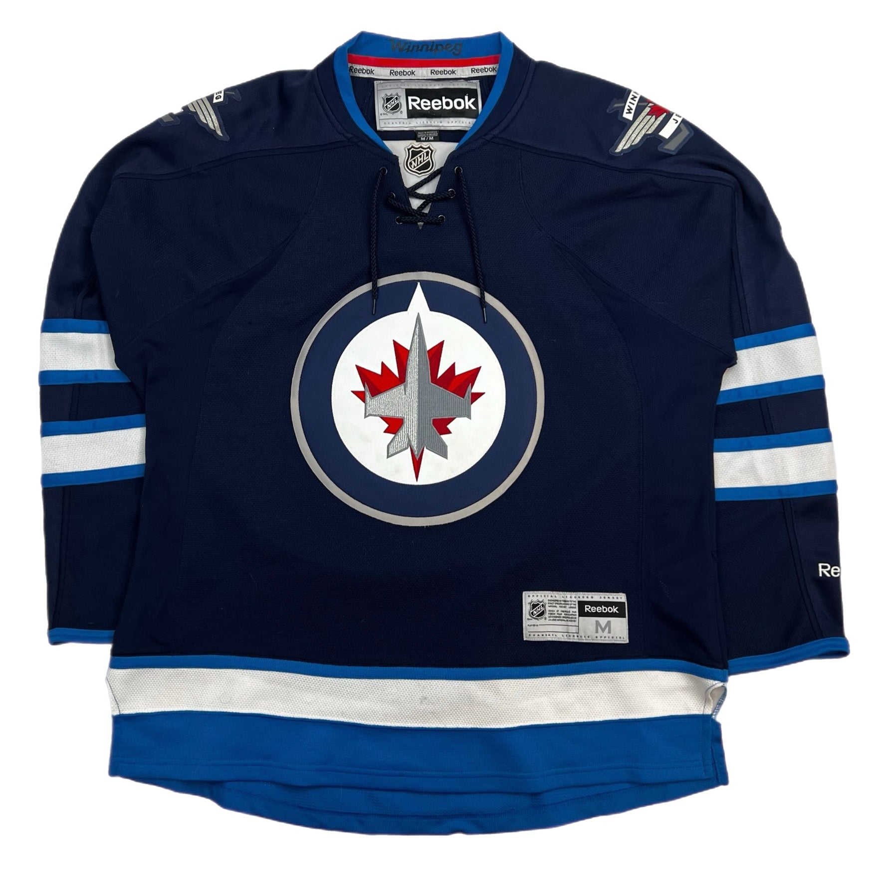 Vintage Winnipeg Jets Evander Kane Home Jersey