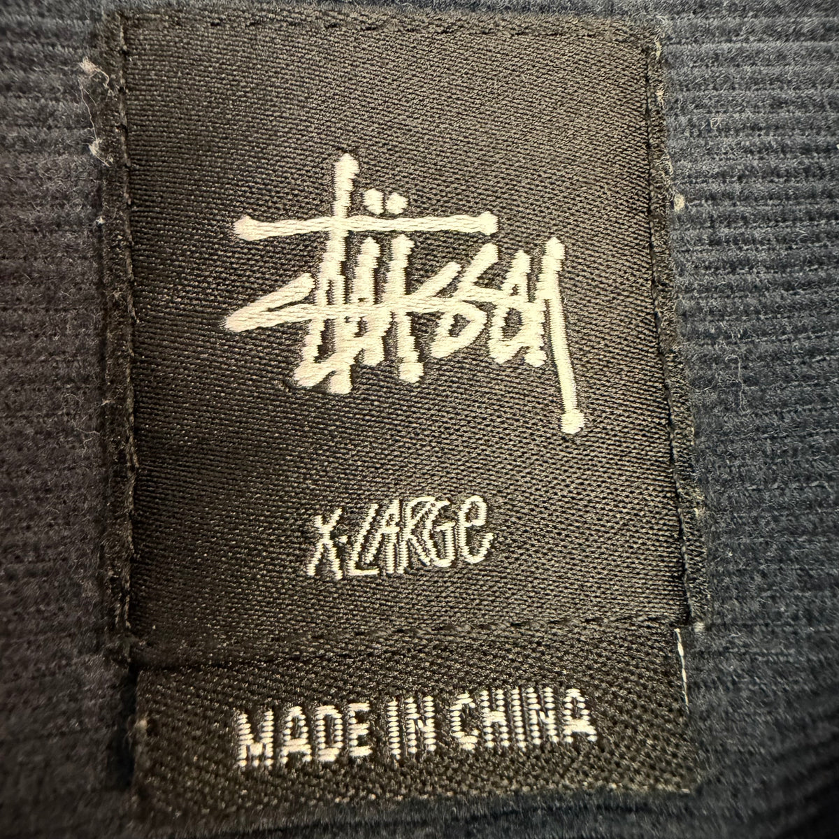 Stussy Corduroy Button Up Navy