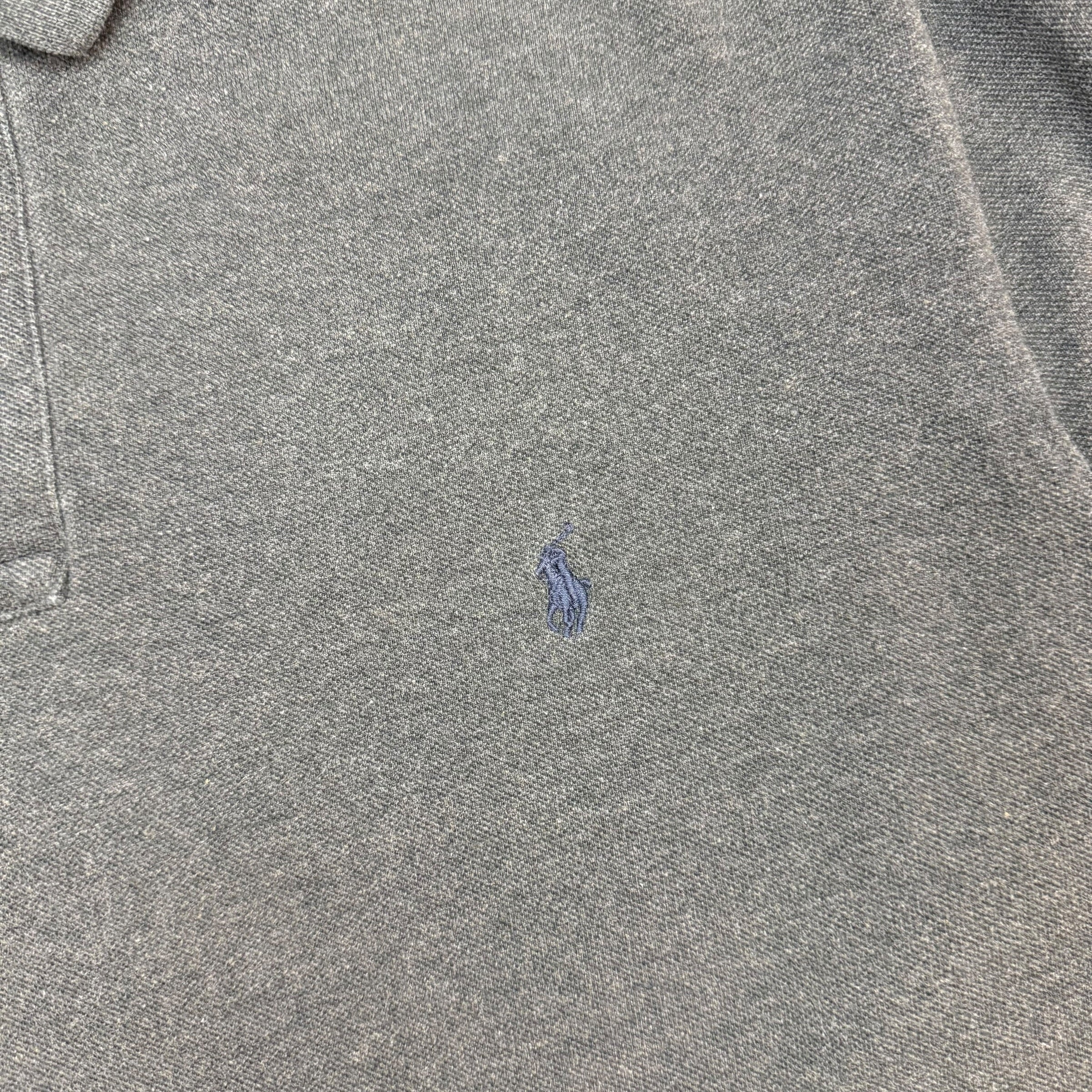 Vintage Polo Ralph Lauren L/S Polo Shirt Grey
