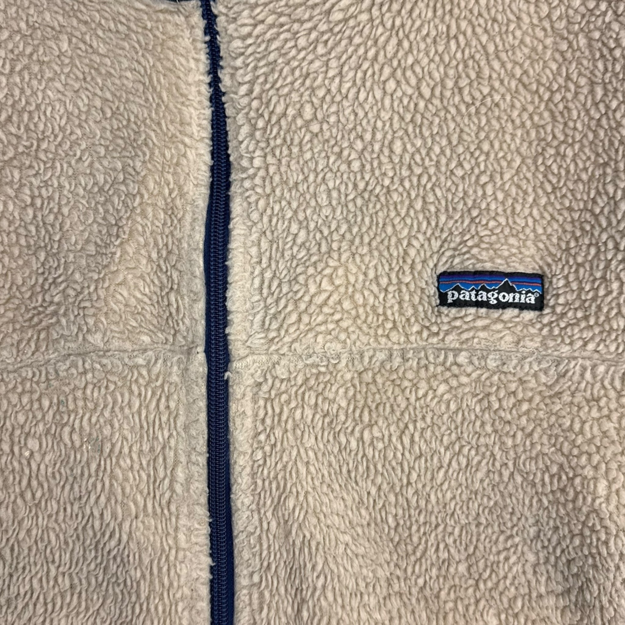 Vintage Patagonia Full Zip Fleece Oatmeal