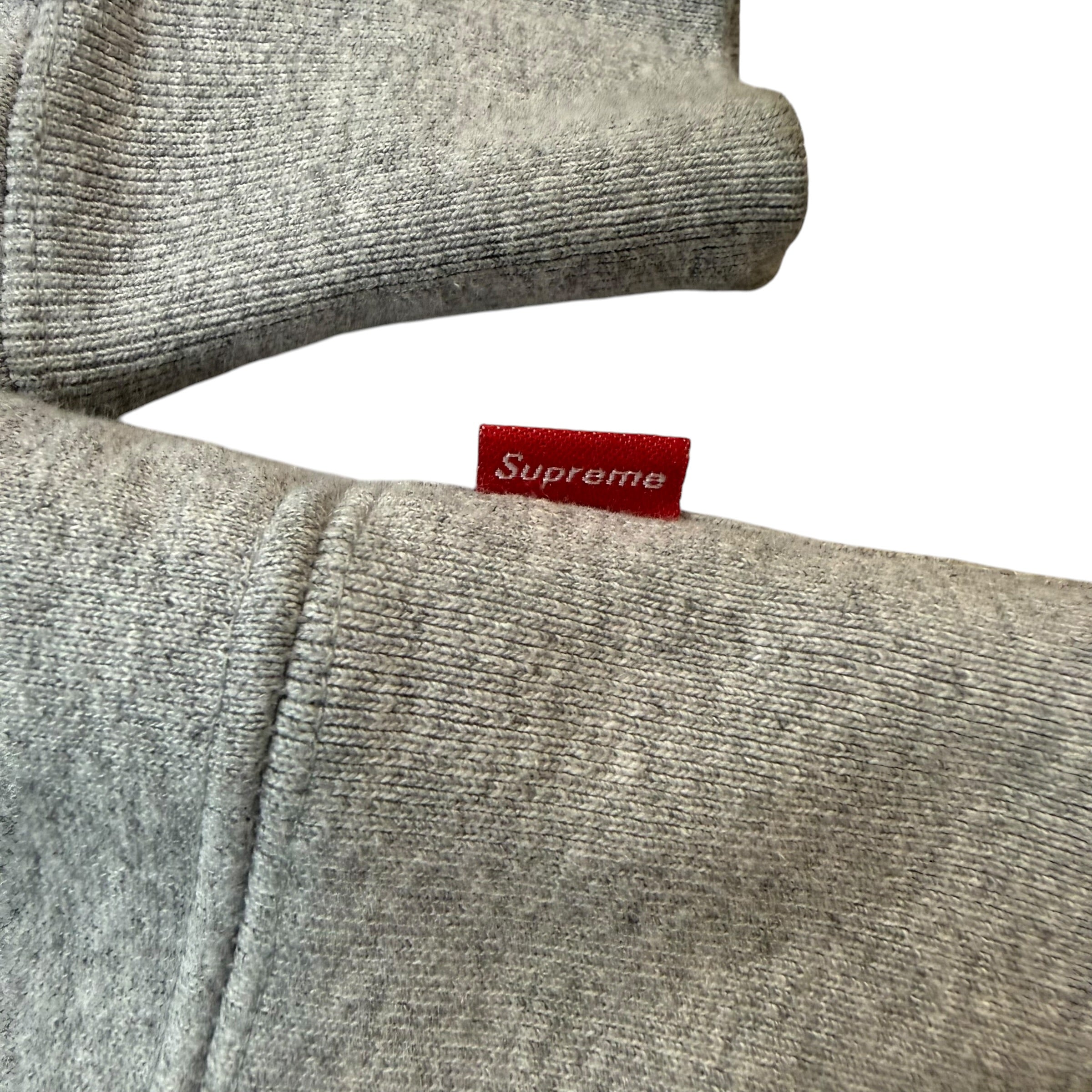 Supreme S Logo Hoodie Grey