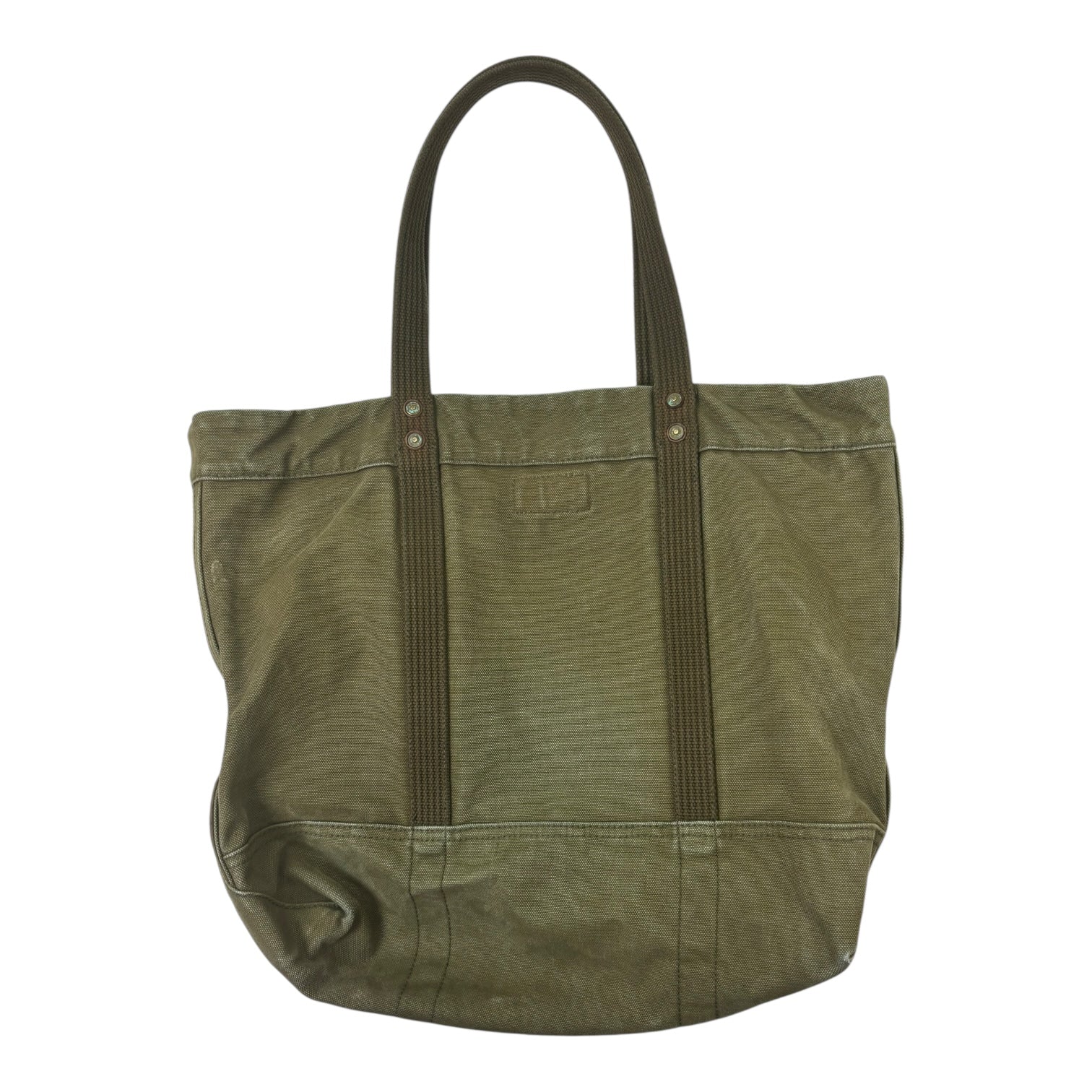 Vintage Polo Ralph Lauren Canvas Tote Bag Olive