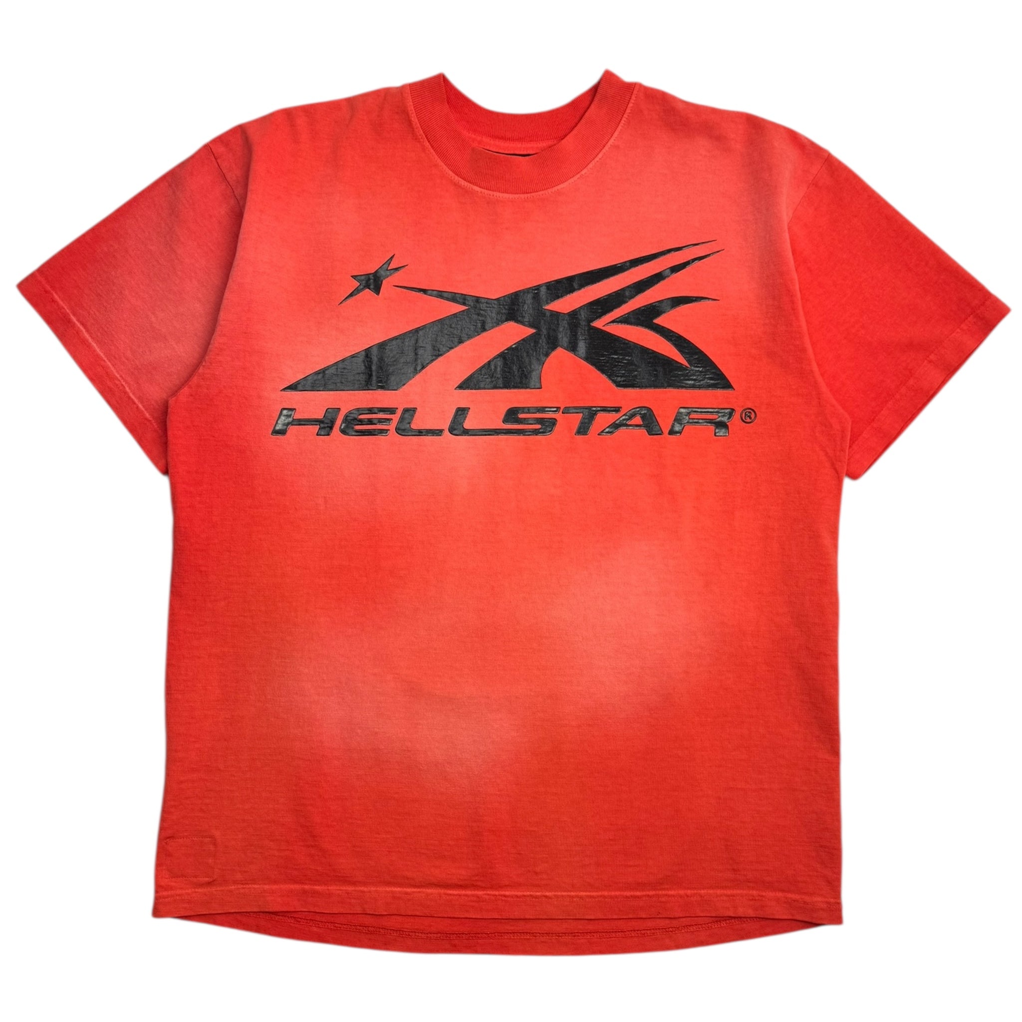 Hellstar Sports Core Logo Gel T-Shirt Orange