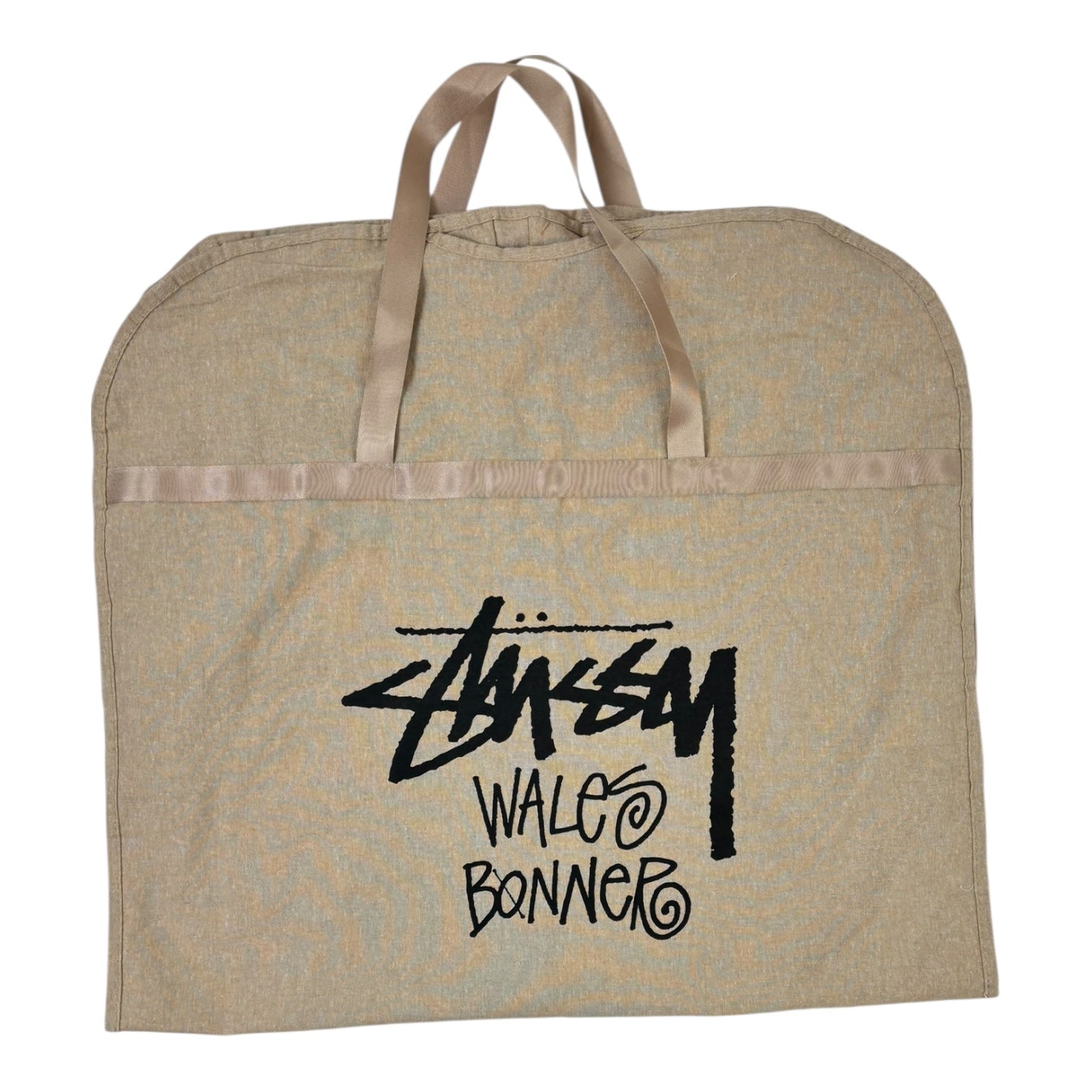 Stussy x Wales Bonner Leather Varsity Jacket Brown