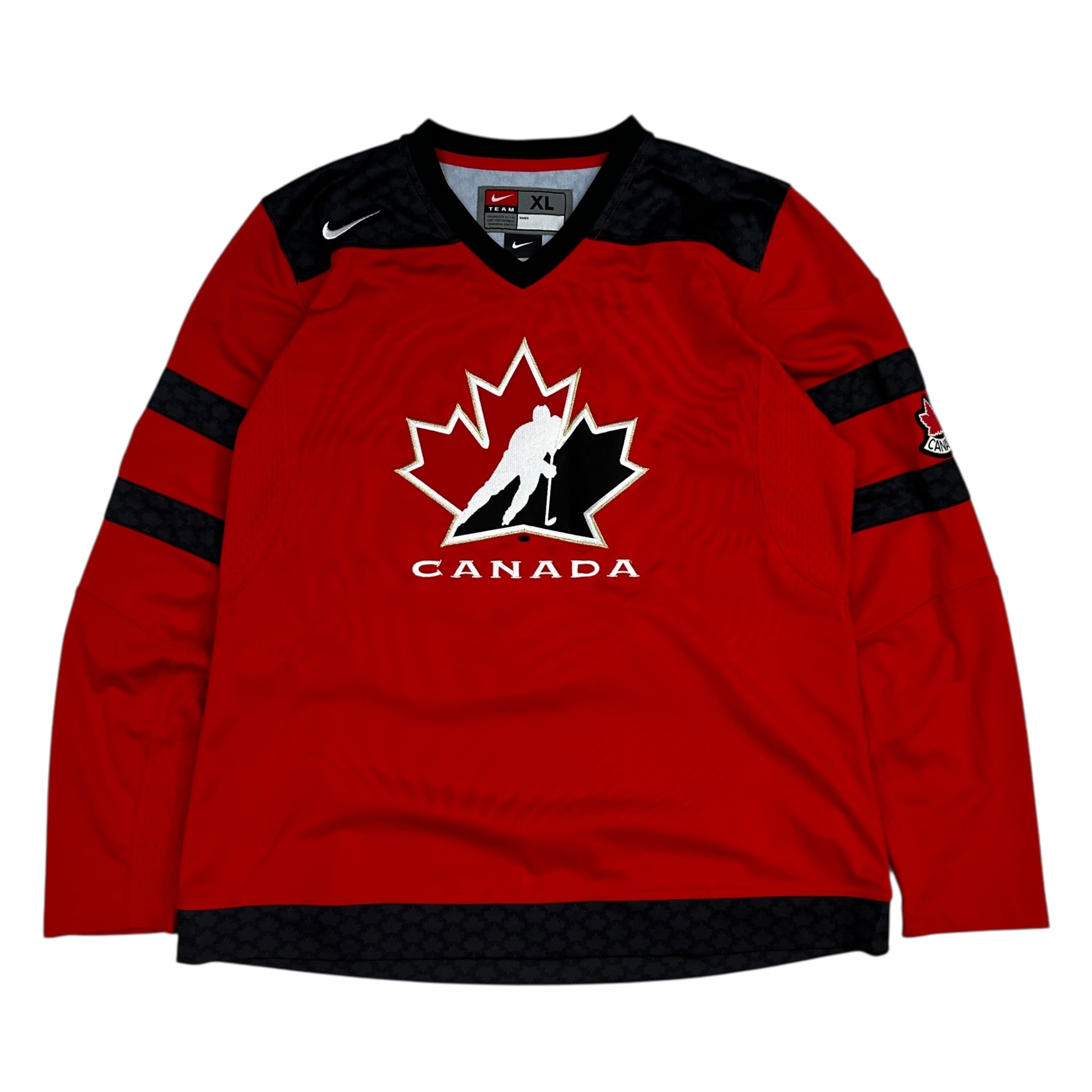 Vintage Nike Womens Team Canada Jersey Red