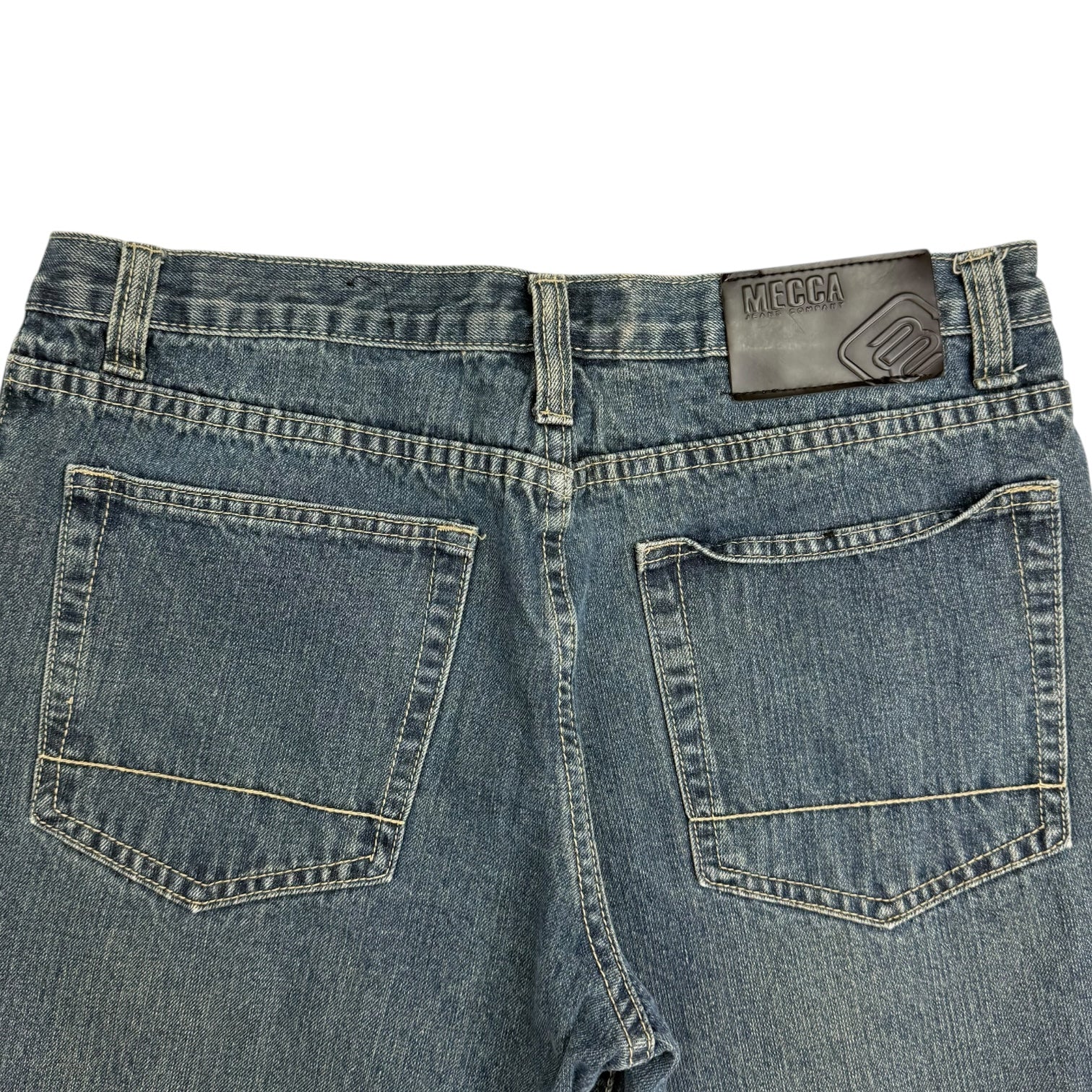 Vintage Mecca Jeans Company Denim Pants Medium Wash