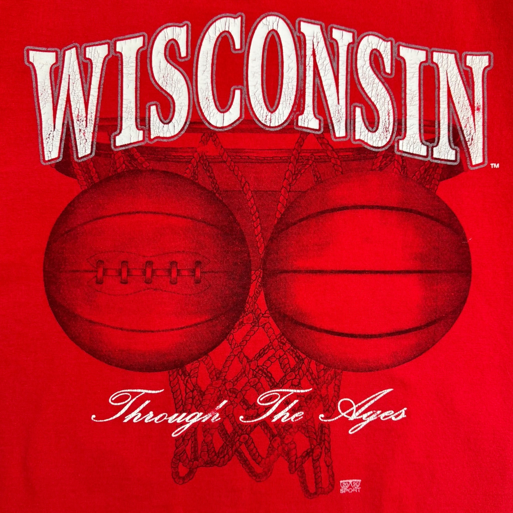 Vintage Wisconsin "Through The Ages" T-Shirt