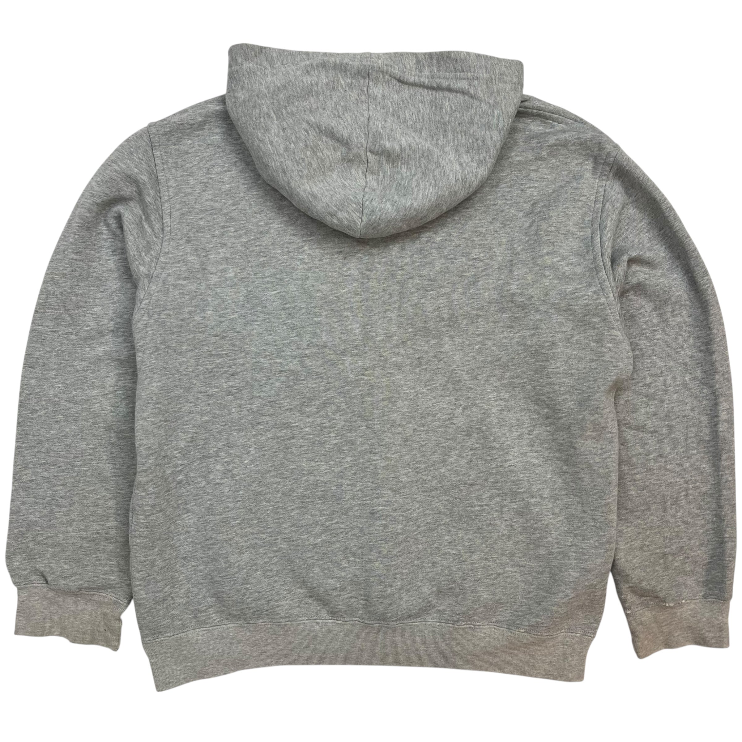 Vintage Nike Blue Swoosh Hoodie Grey
