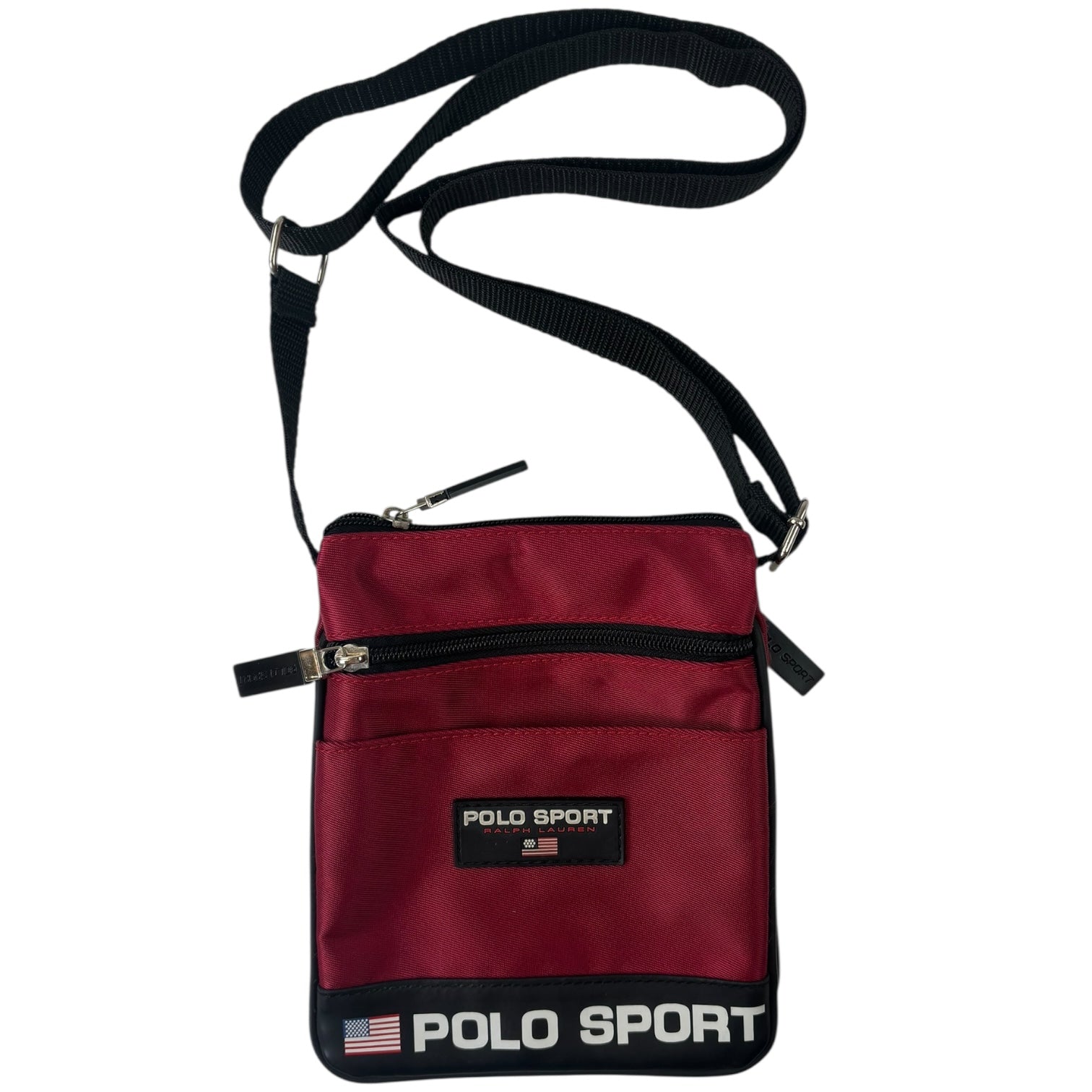 Vintage Ralph Lauren Polo Sport Shoulder Bag Red