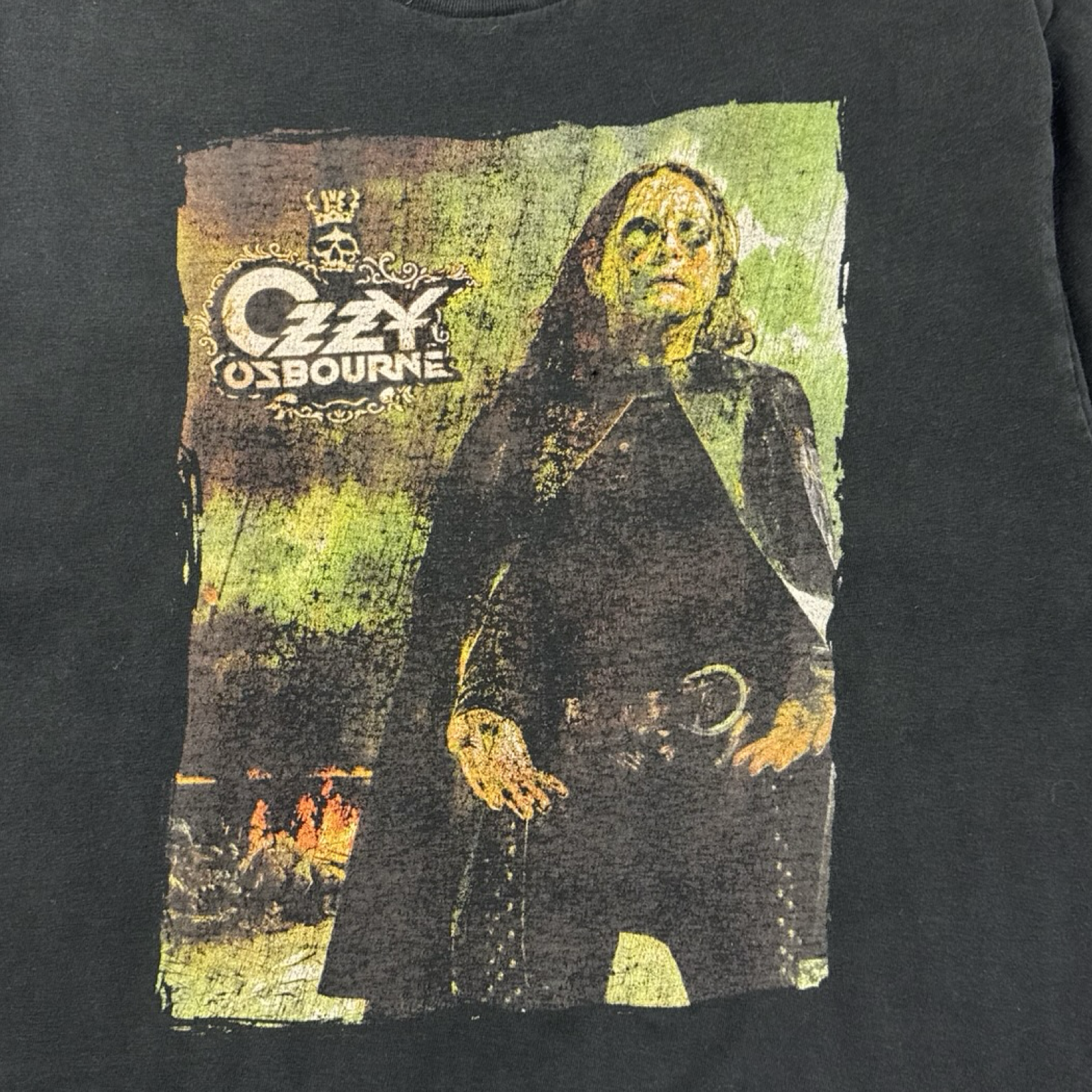 2008 Ozzy Osbourne Metal T-Shirt Black