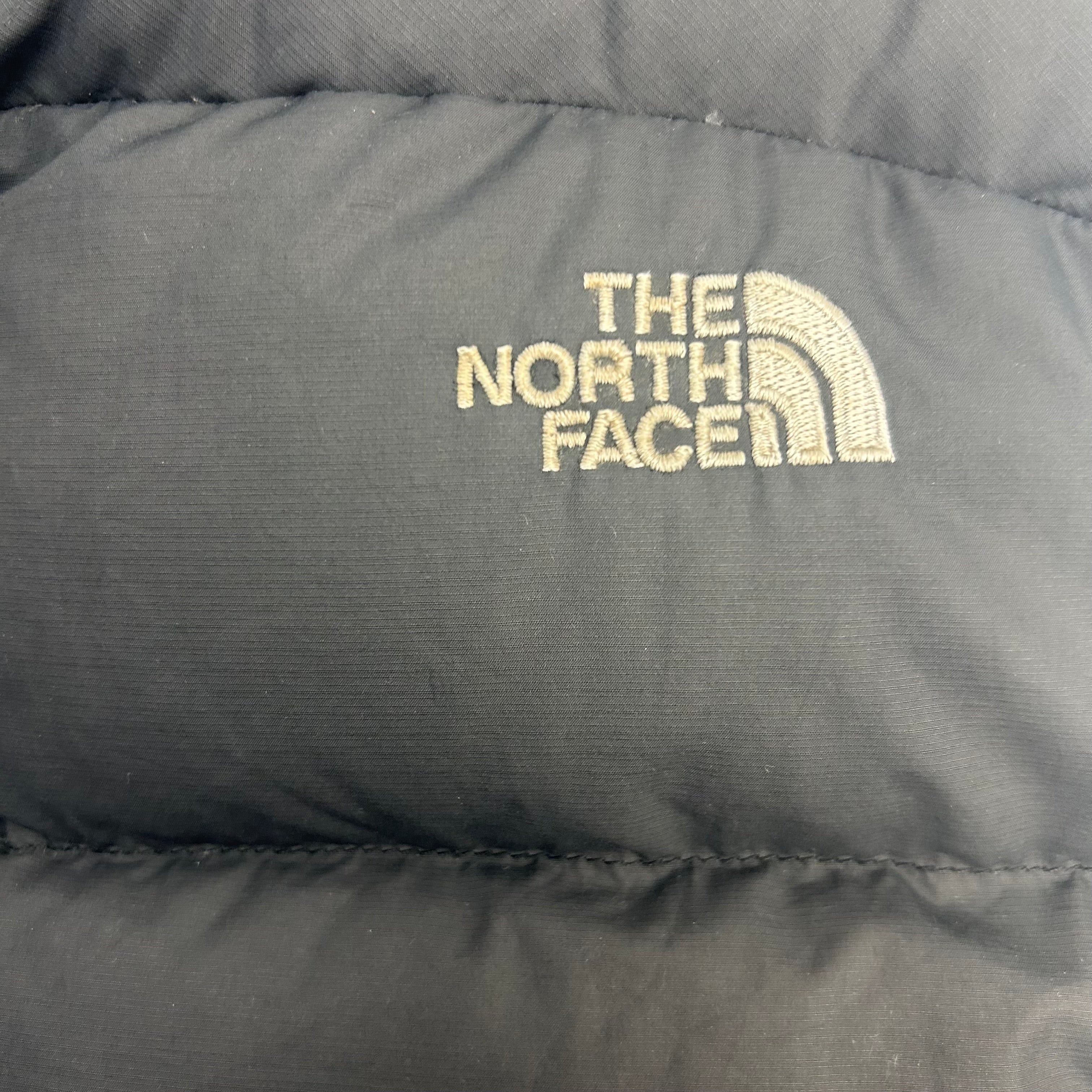 Vintage The North Face 700 Womens Puffer Vest Charcoal