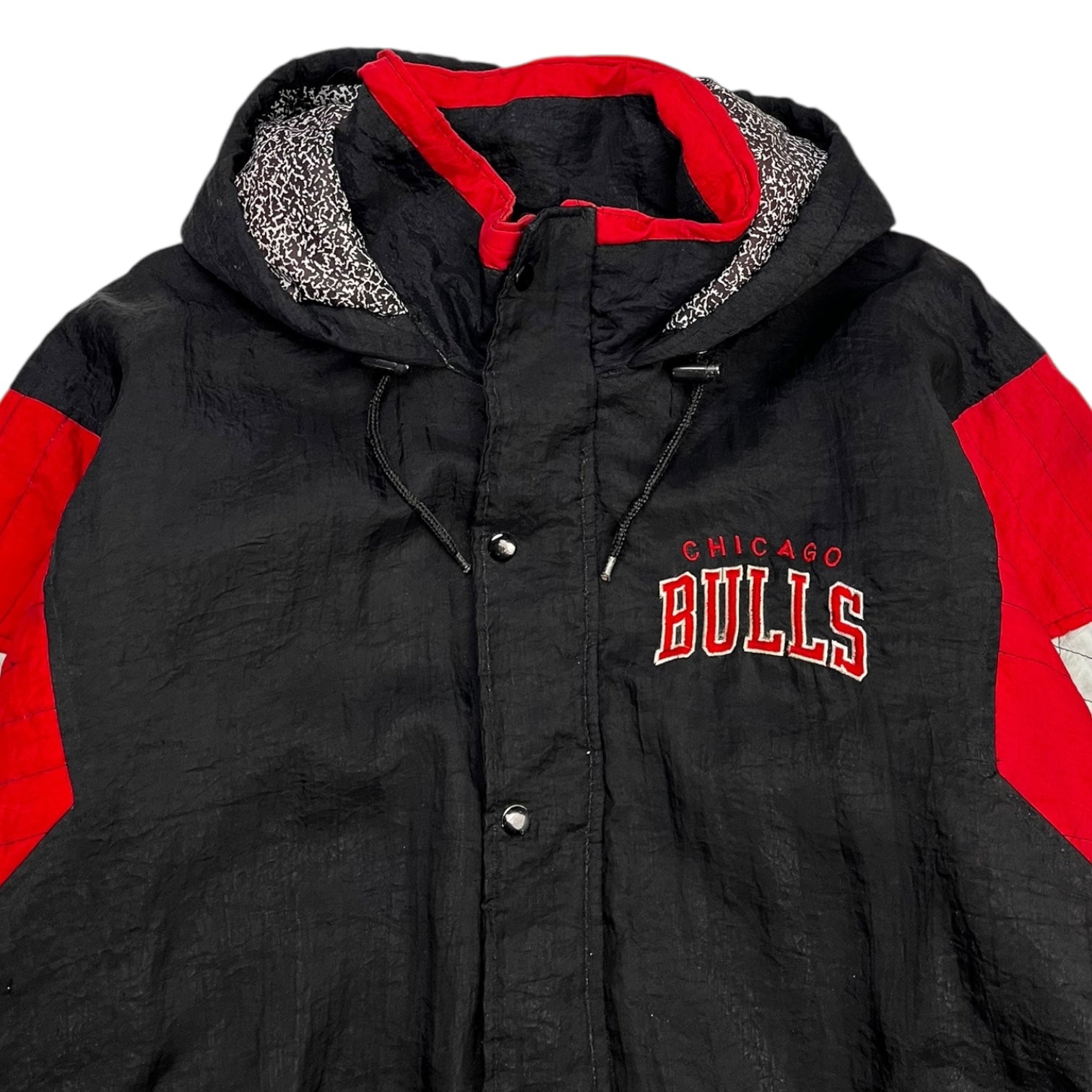 Vintage Starter Chicago Bulls ‘Cement’ Lined NBA Jacket