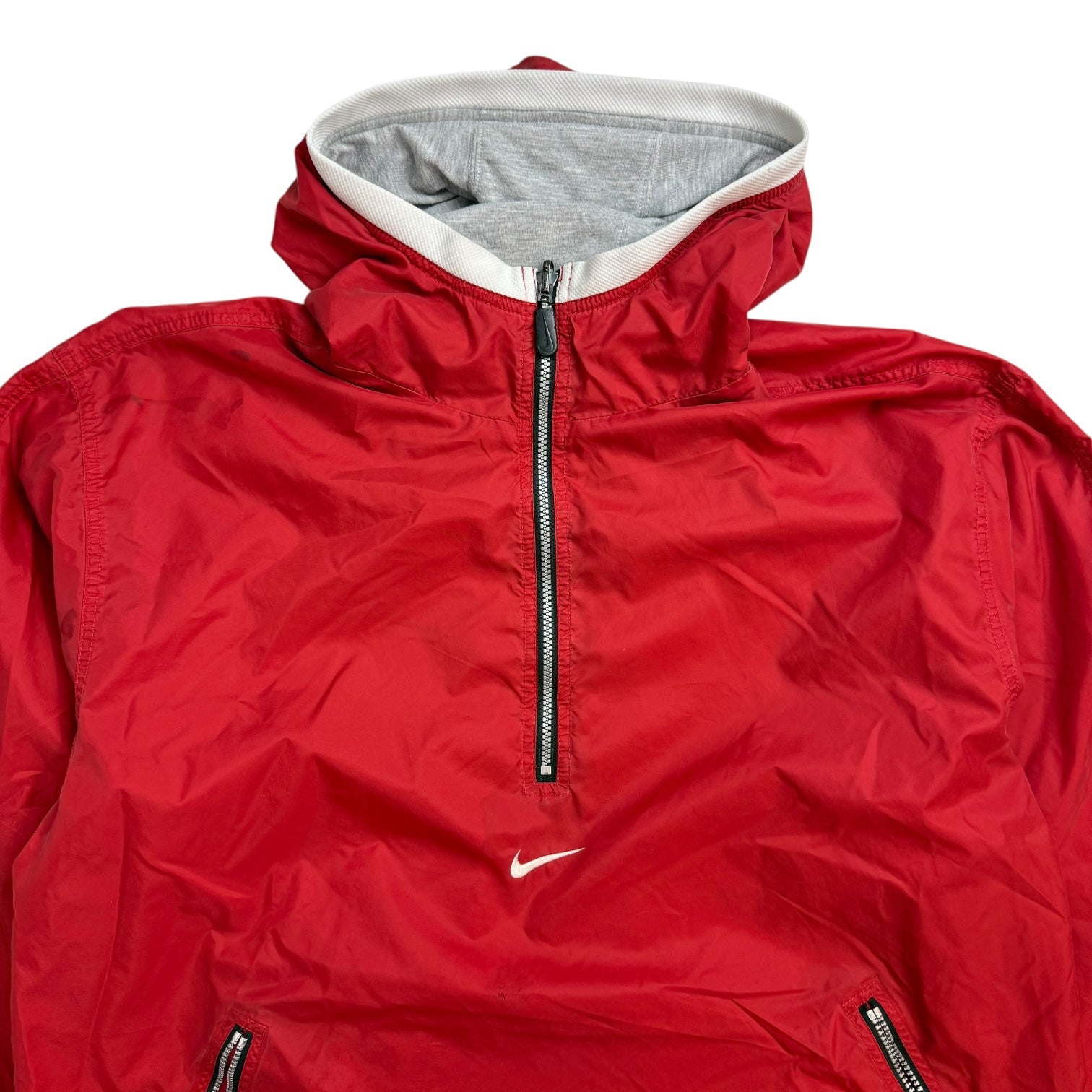 Vintage Nike Anorak Windbreaker Red