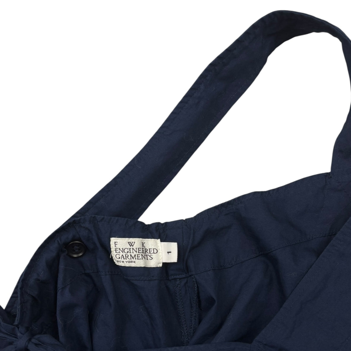 (W) FWK by Engineered Garments Cross Back Dress Navy