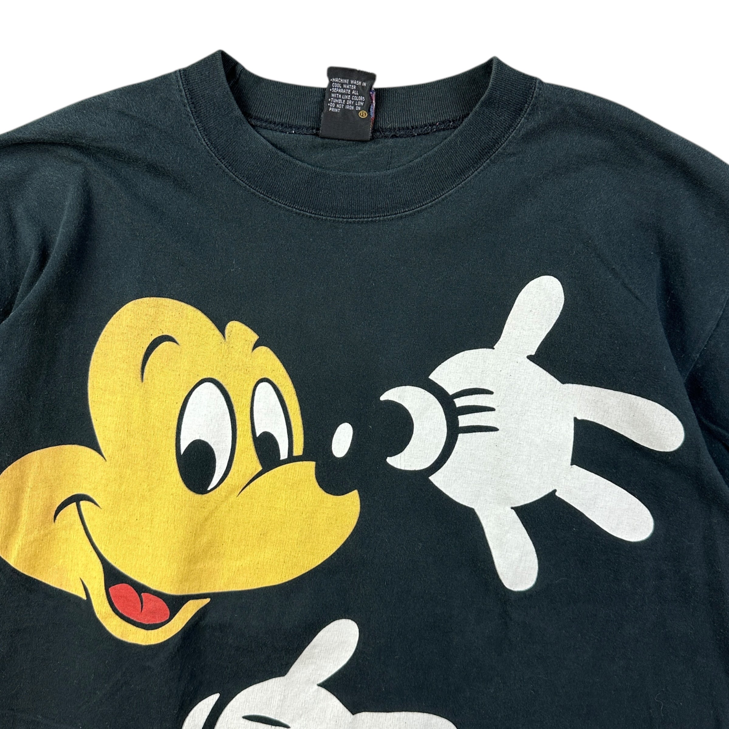 Vintage Disney Mickey Mouse Tee Black