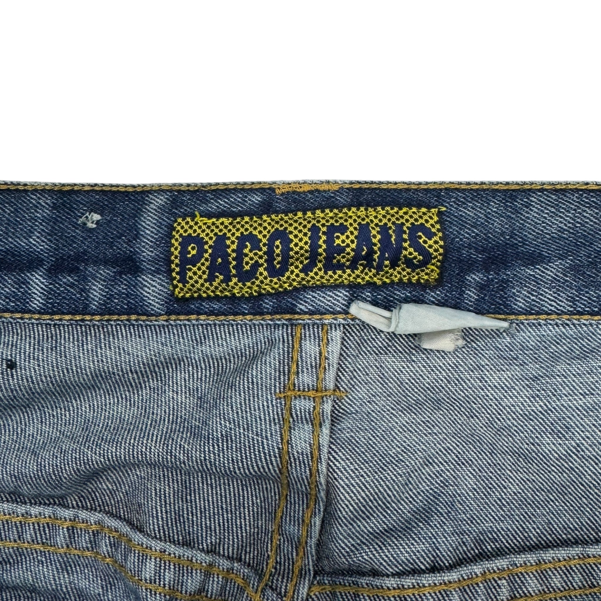Vintage Y2K Paco Baggy Cargo Denim Hip Hop Jeans