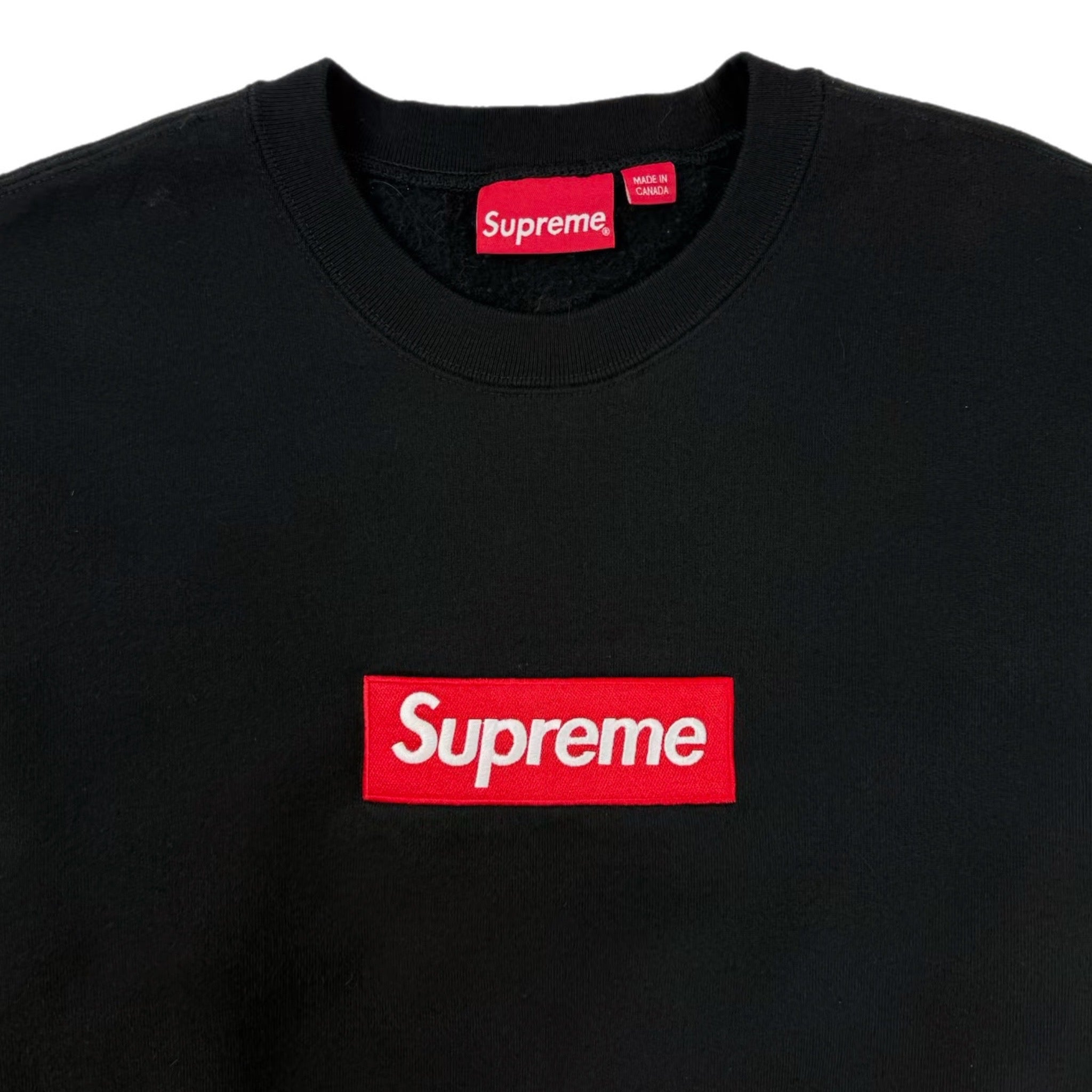 Supreme FW22 Box Logo Crewneck Black/Red