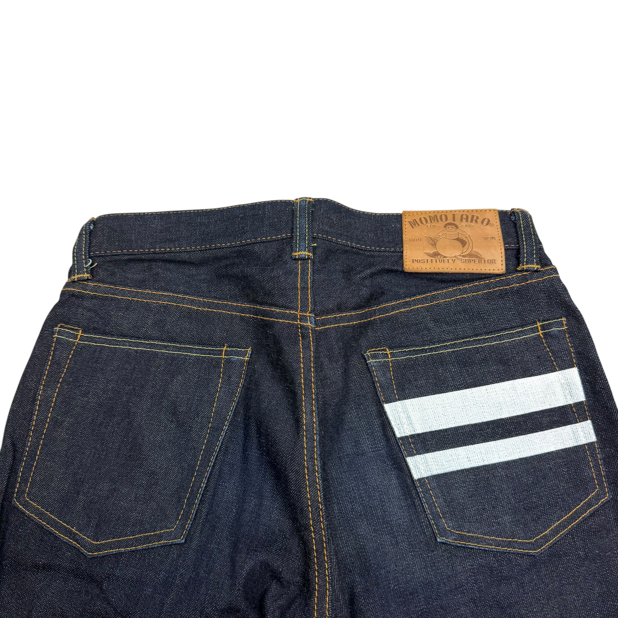 Momotaro Raw Denim Selvedge Jeans Indigo