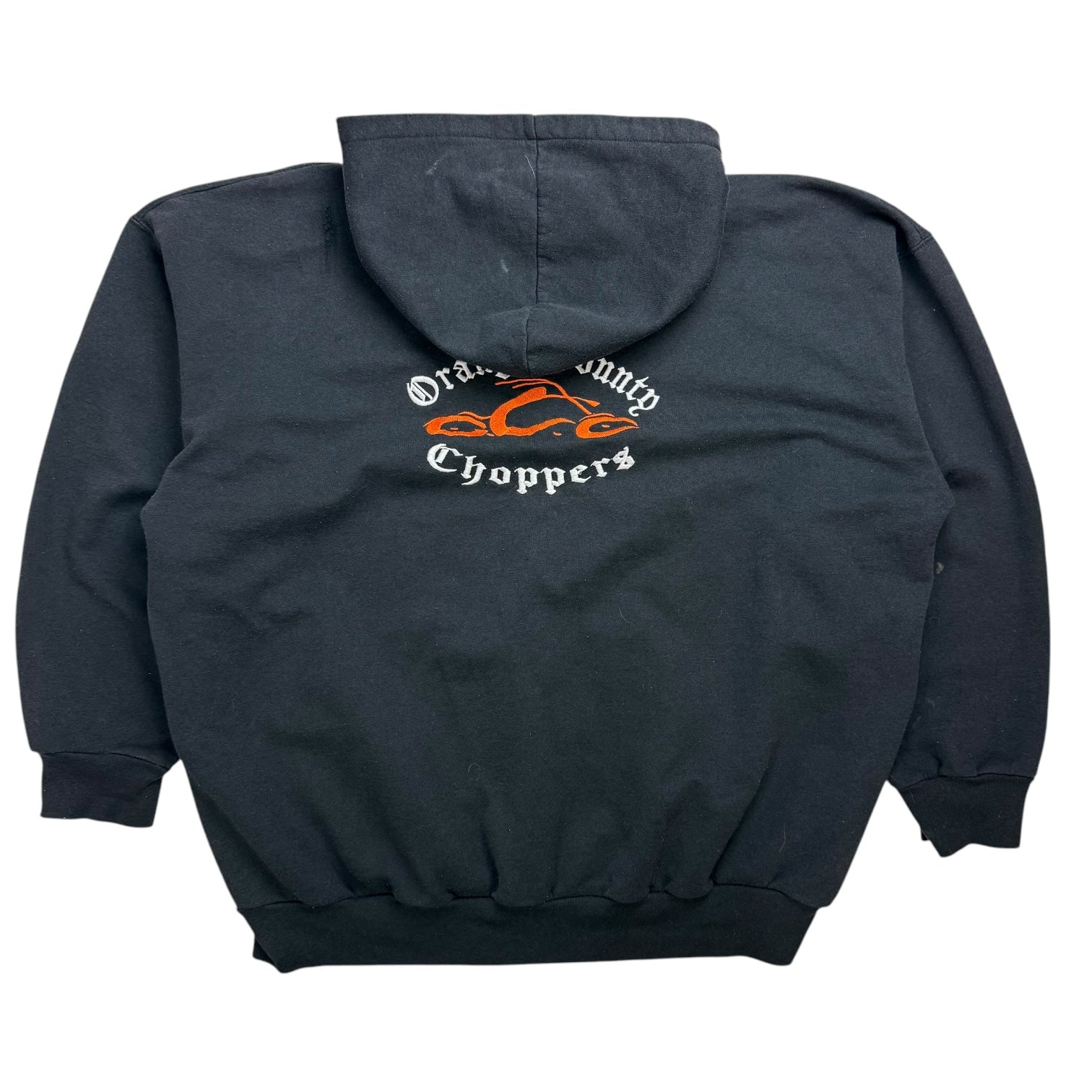 Vintage Orange County Choppers Logo Hoodie Black