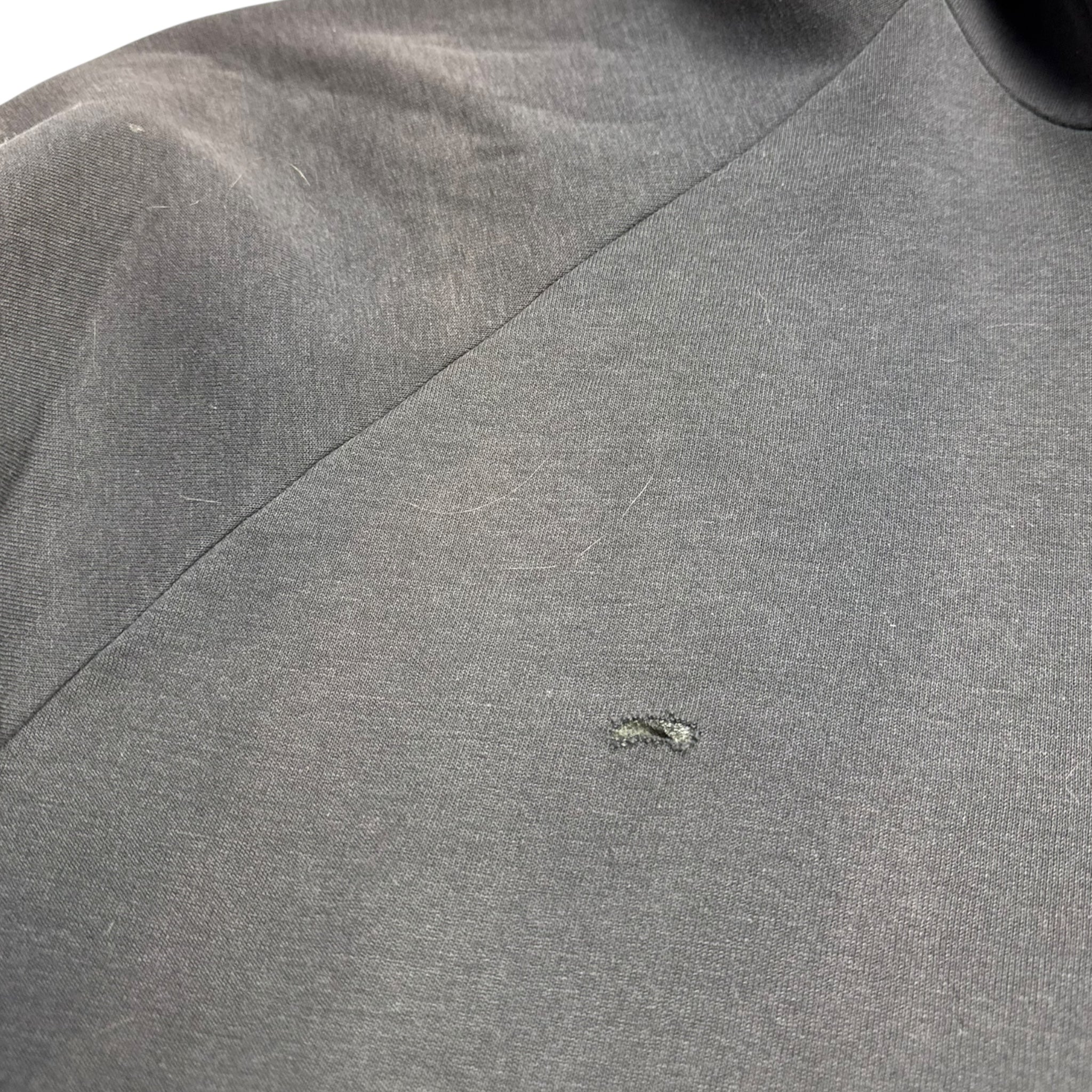 Vintage Carhartt Velour Zip Up Hoodie Grey