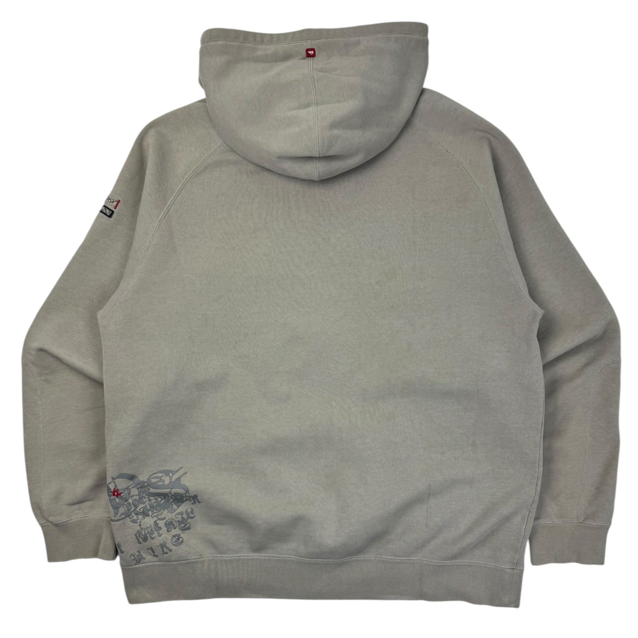 Vintage Quiksilver Skate Surf Goth Font Hoodie