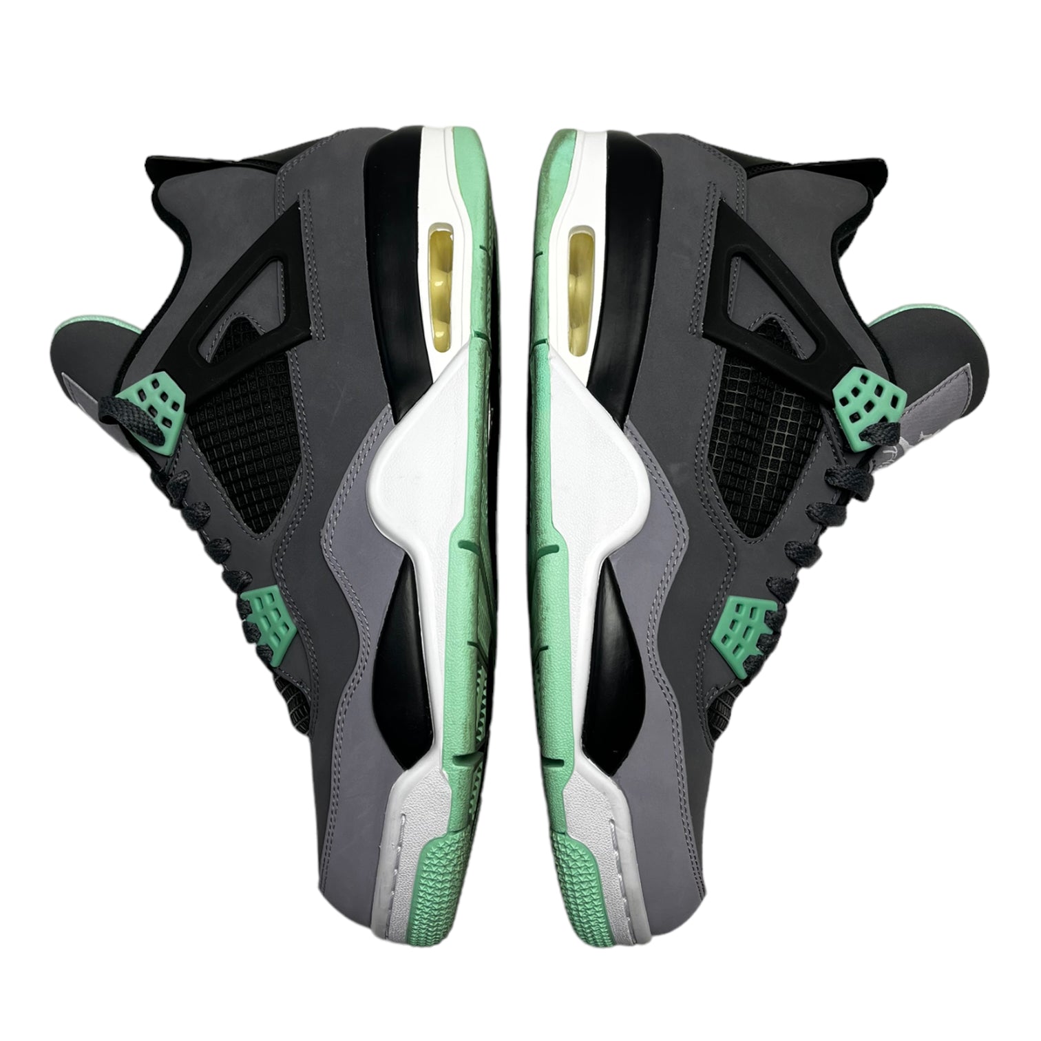 Jordan 4 green glow price best sale