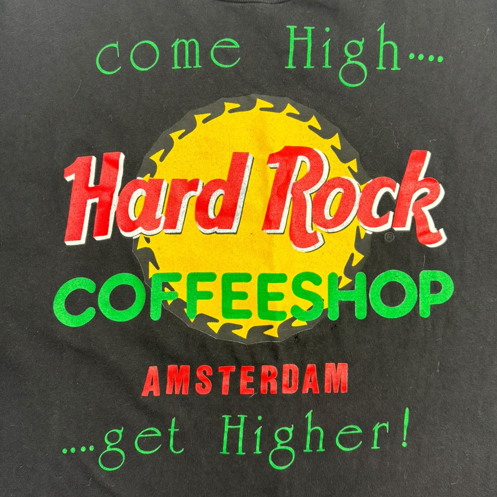 Vintage Hard Rock Amsterdam Get Higher T-Shirt