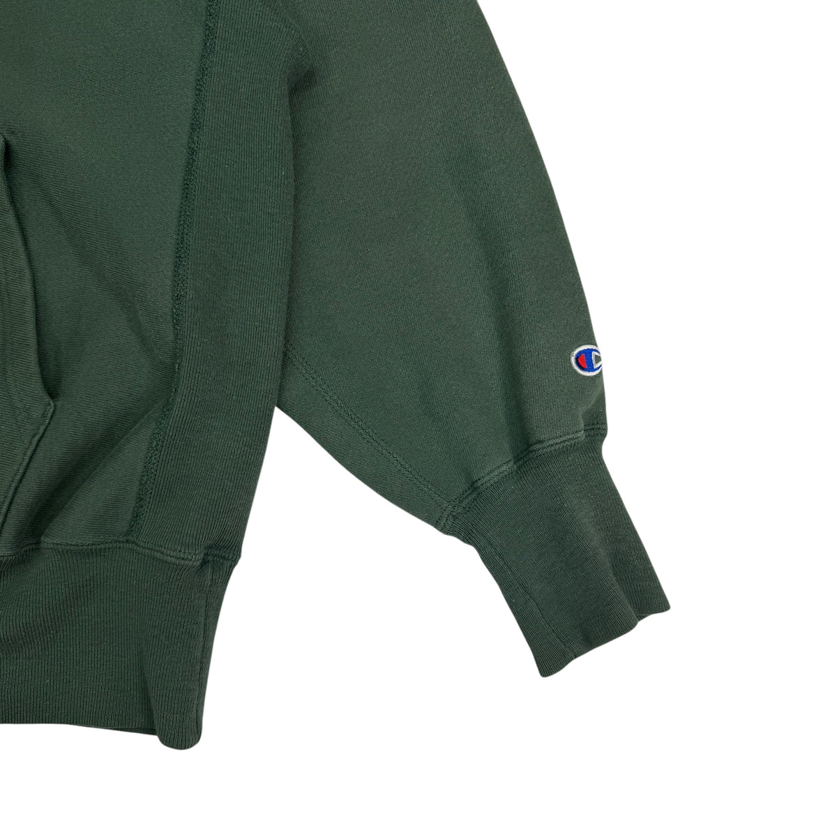 Vintage Champion Reverse Weave Hoodie Faded Green