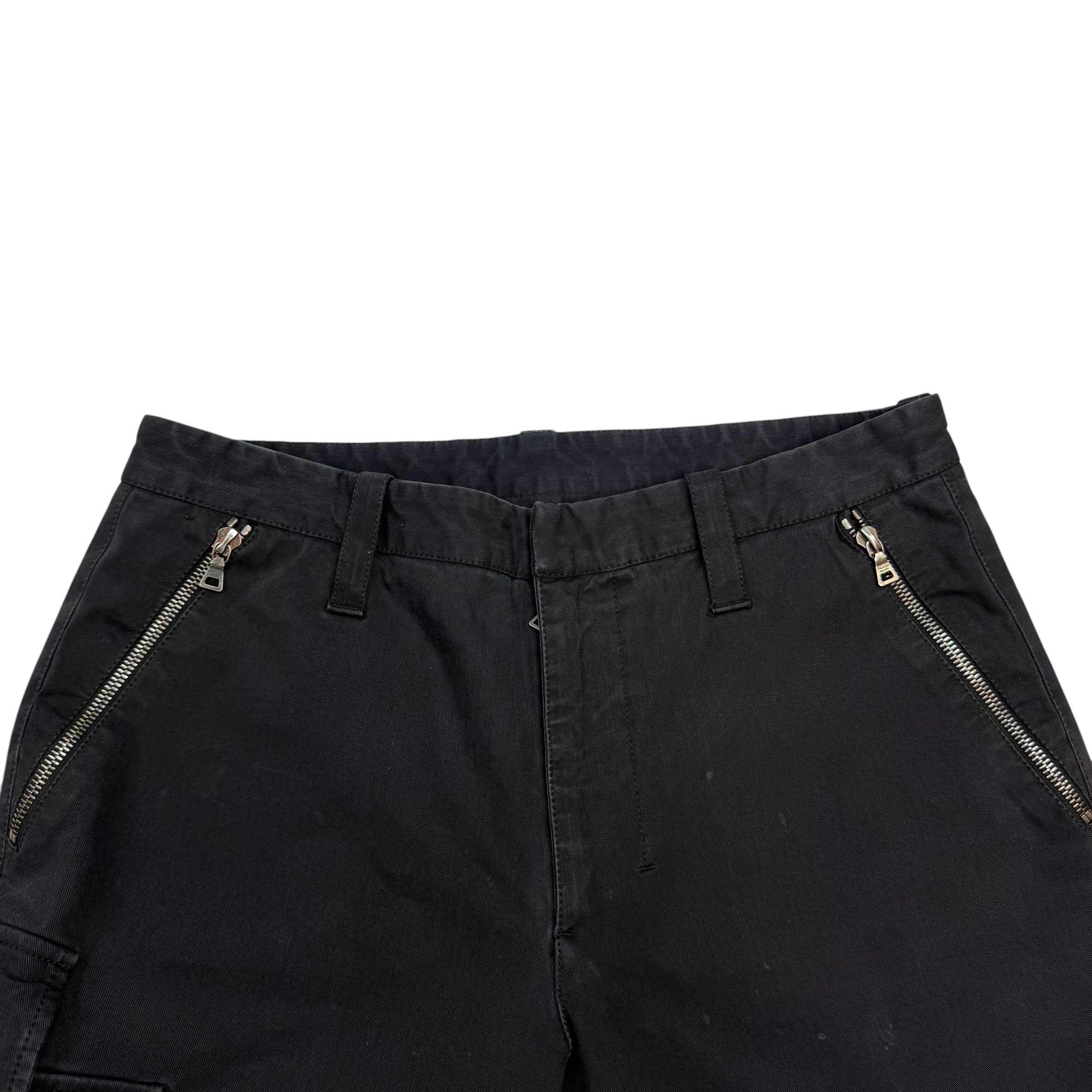 Vintage Prada Cargo Pants Black