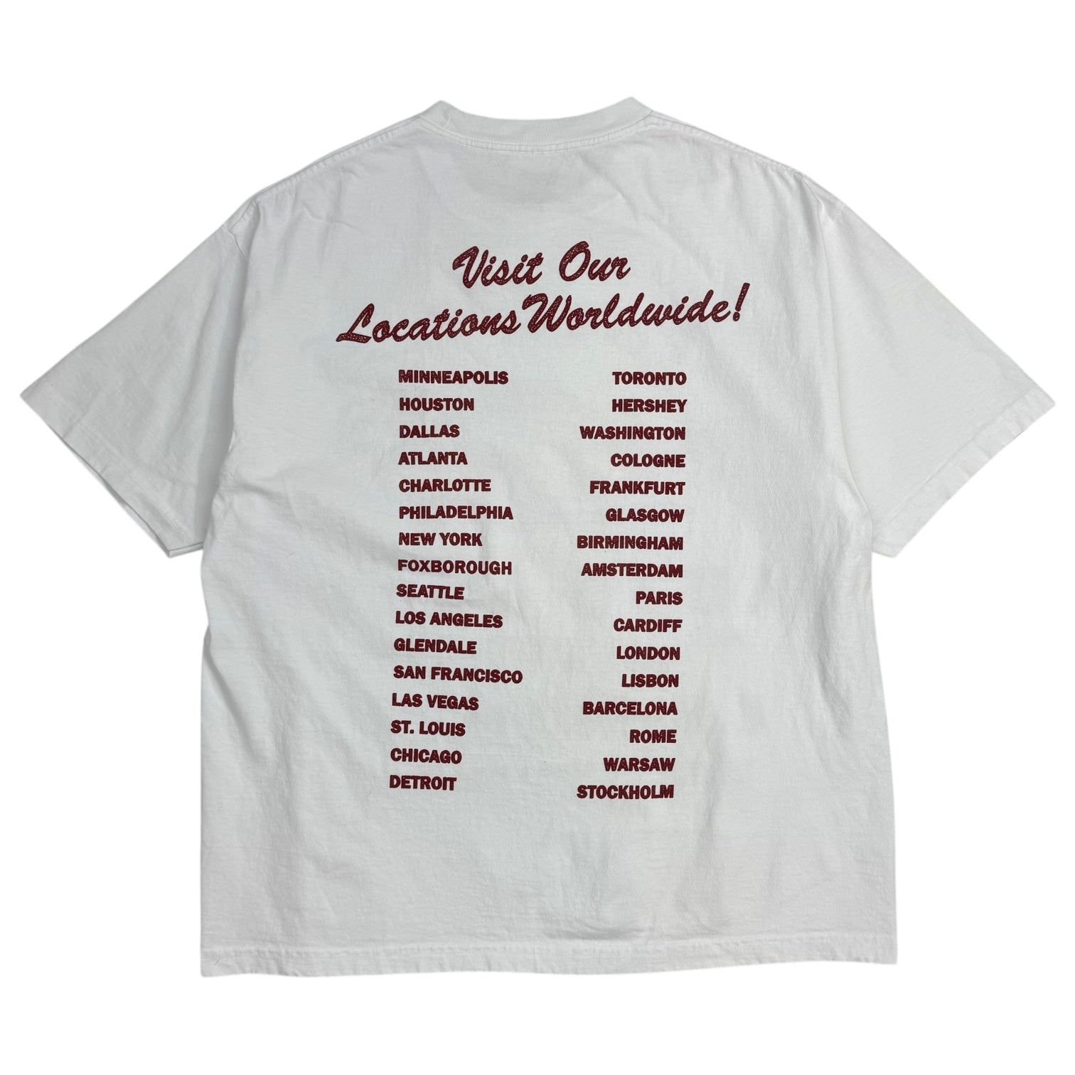 Kendrick Lamar Gloria Auto Body GNX Tour T-Shirt White