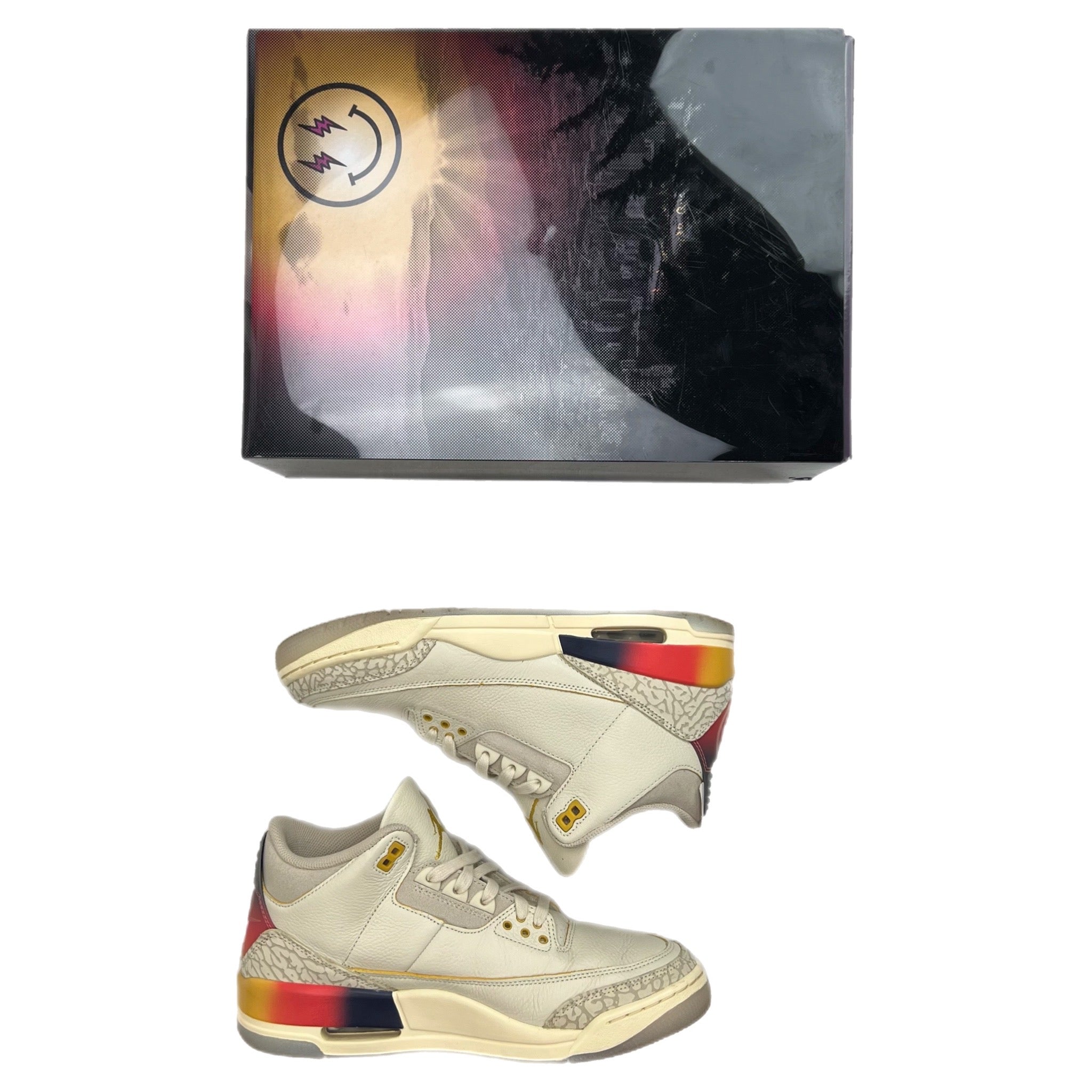 Jordan 3 x J Balvin Medellín Sunset (Used)