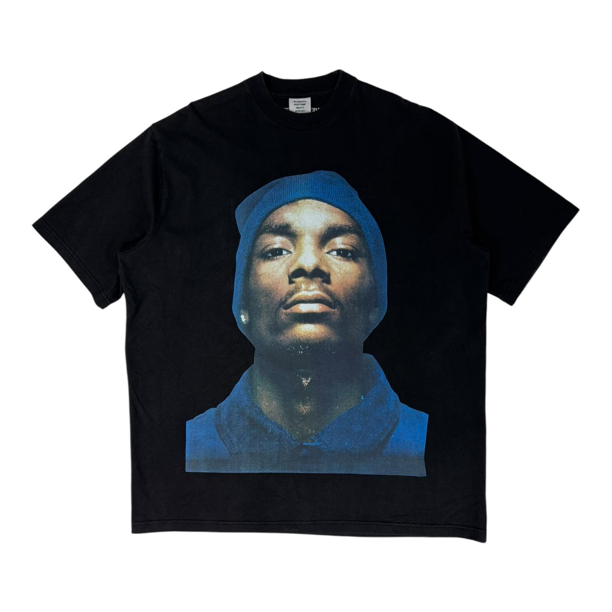 AW17 Vetements Snoop Dogg Oversized Tee Black