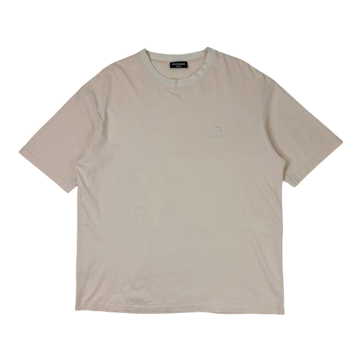 Balenciaga Chalky Tee White