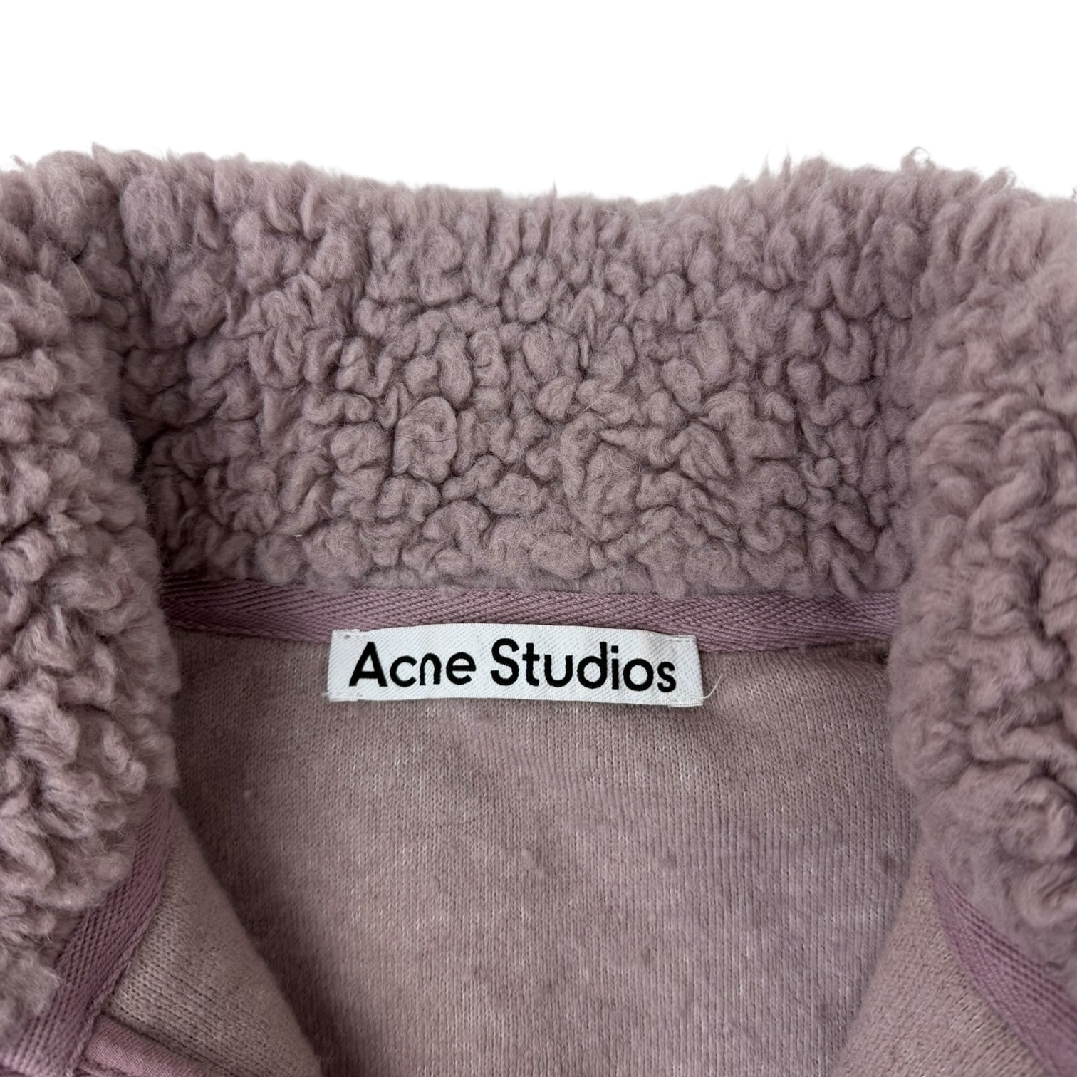 Acne Studios Teddy Jacket Purple