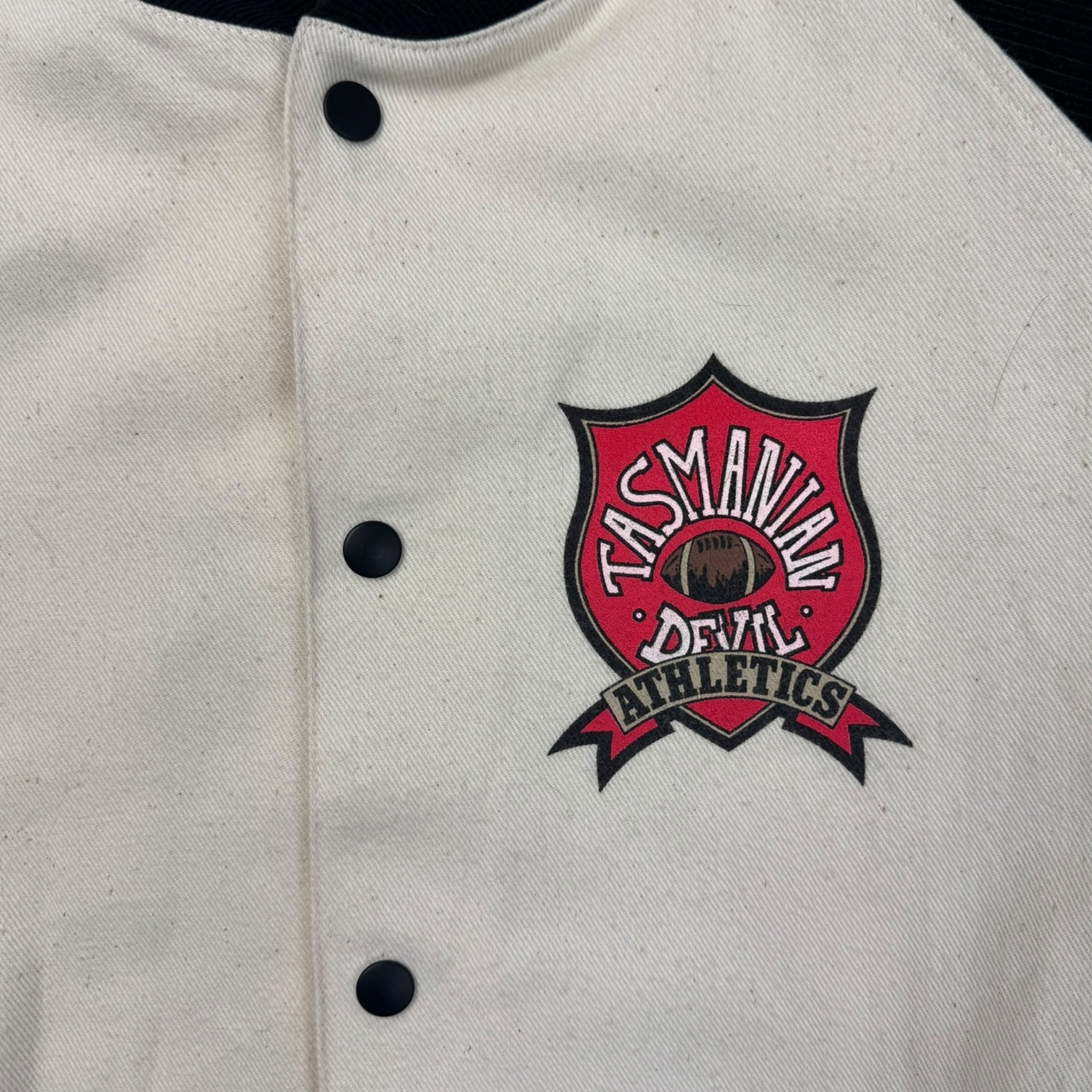 1990 Looney Tunes Tasmania Devil Athletics Jacket