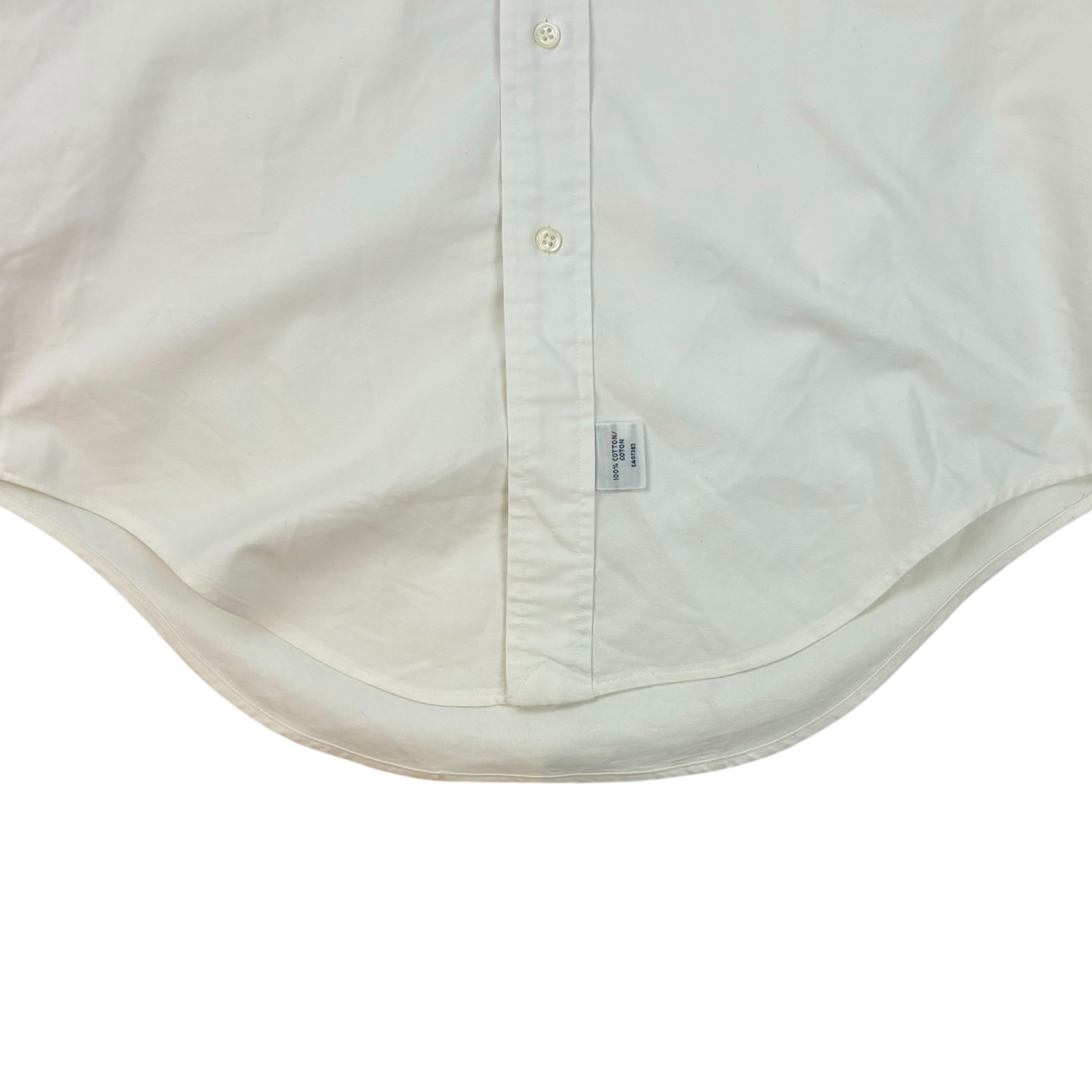 Vintage Ralph Lauren Polo Button-Up LongSleeve Shirt White