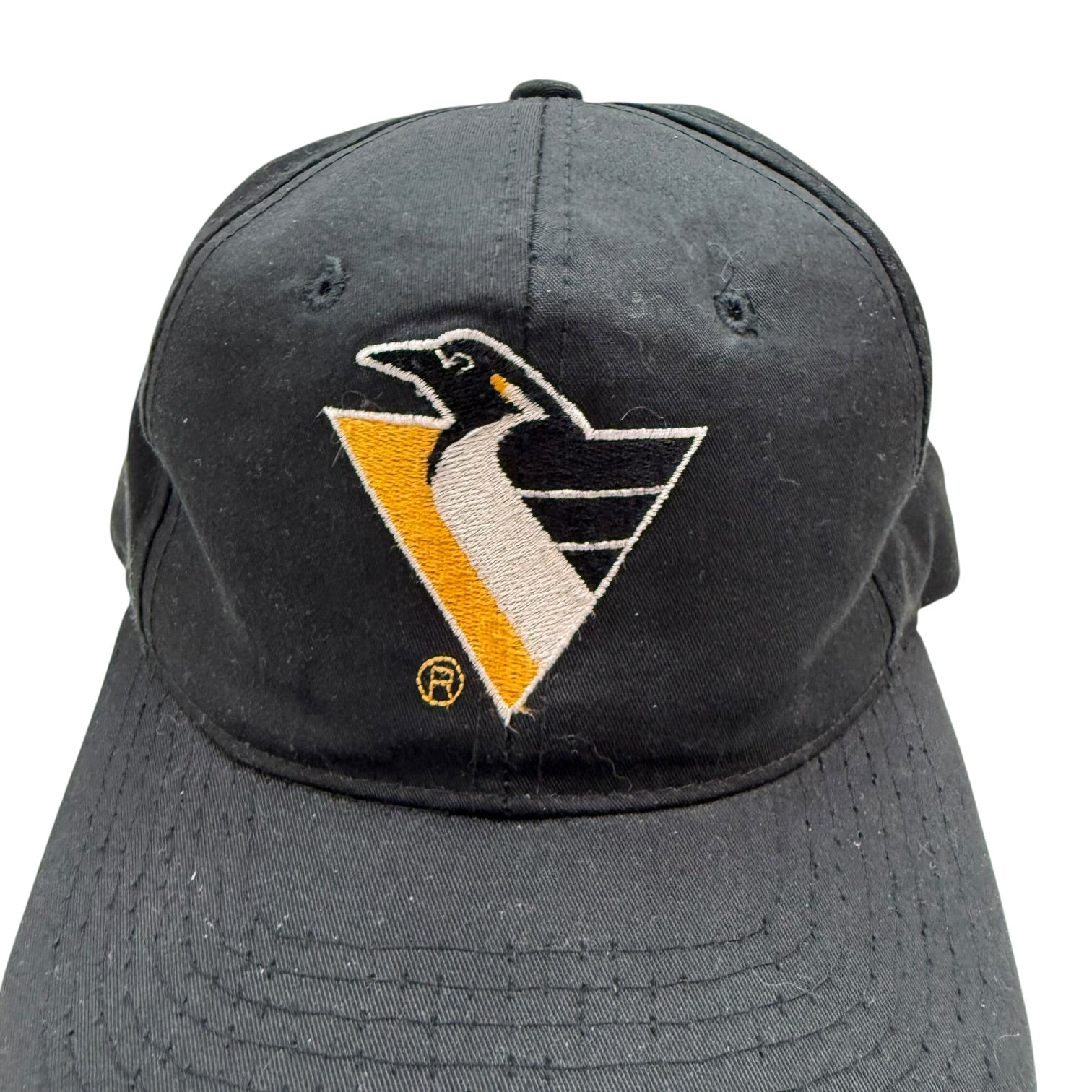 Vintage Starter Pittsburgh Penguins SnapBack Hat Black