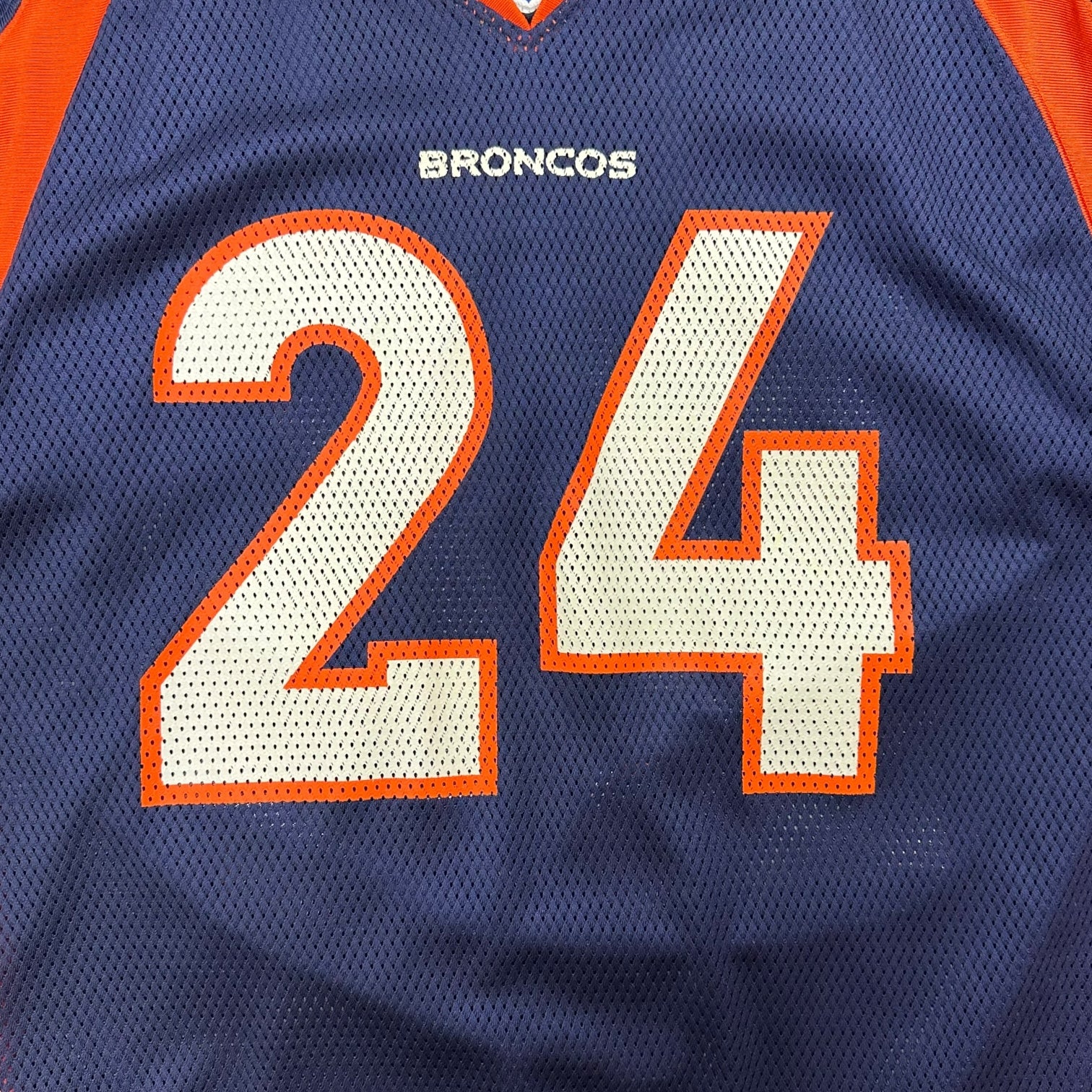 Vintage Denver Broncos Champ Bailey Home Jersey