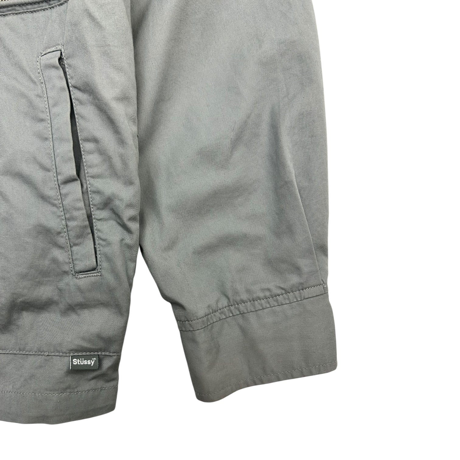 Stussy Multi Pocket Light Zip Jacket Grey