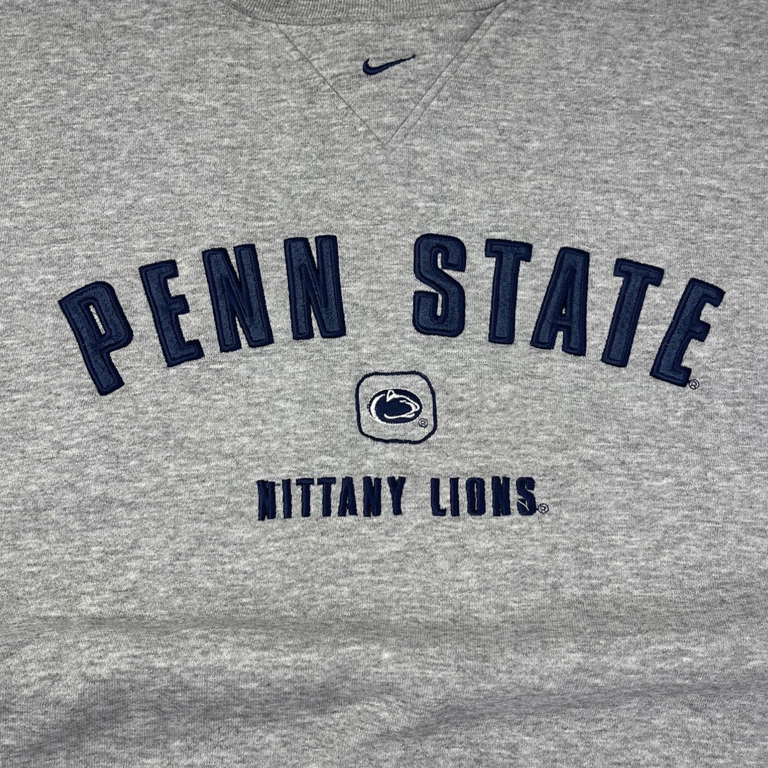 Vintage Nike Penn State Nittany Lions Crewneck Sweatshirt Grey