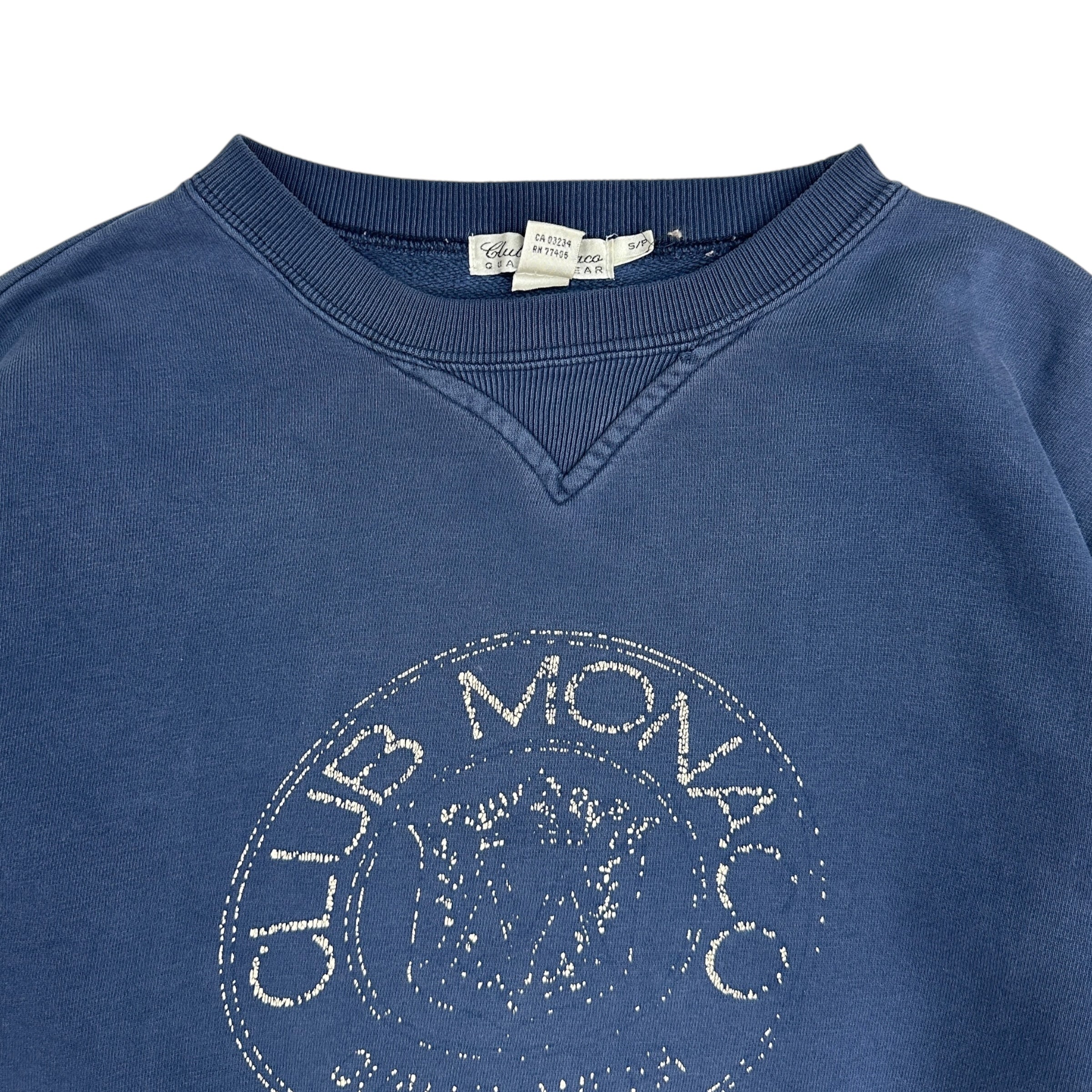 Vintage Club Monaco Crewneck Navy Blue