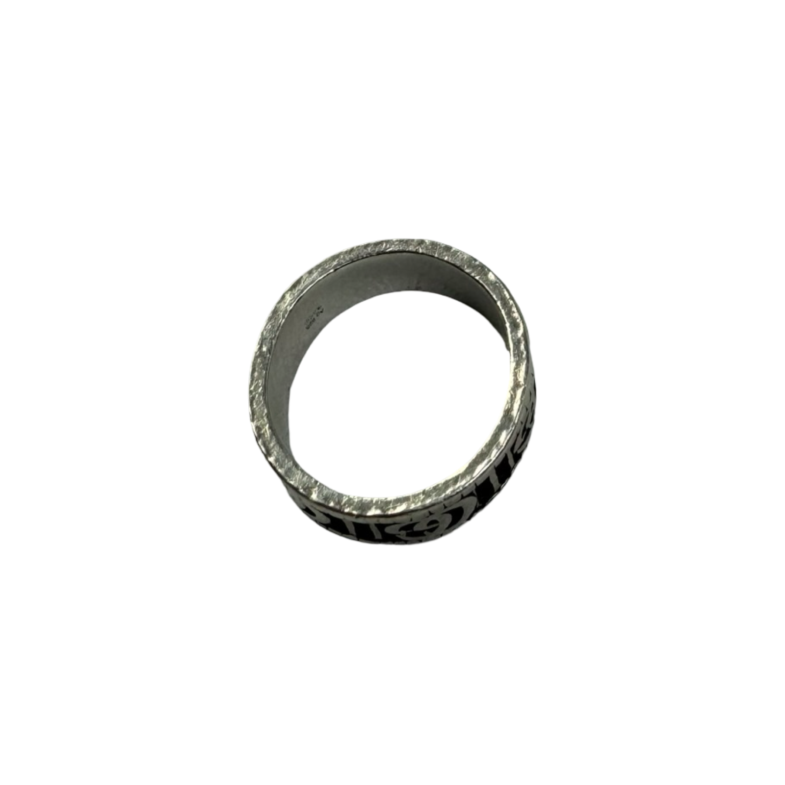 Gucci GG Marmont Wide Ring Sterling Silver